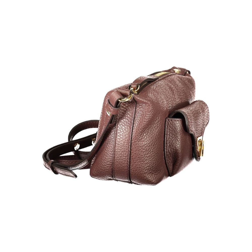 Brown Leather Women Bag - 3