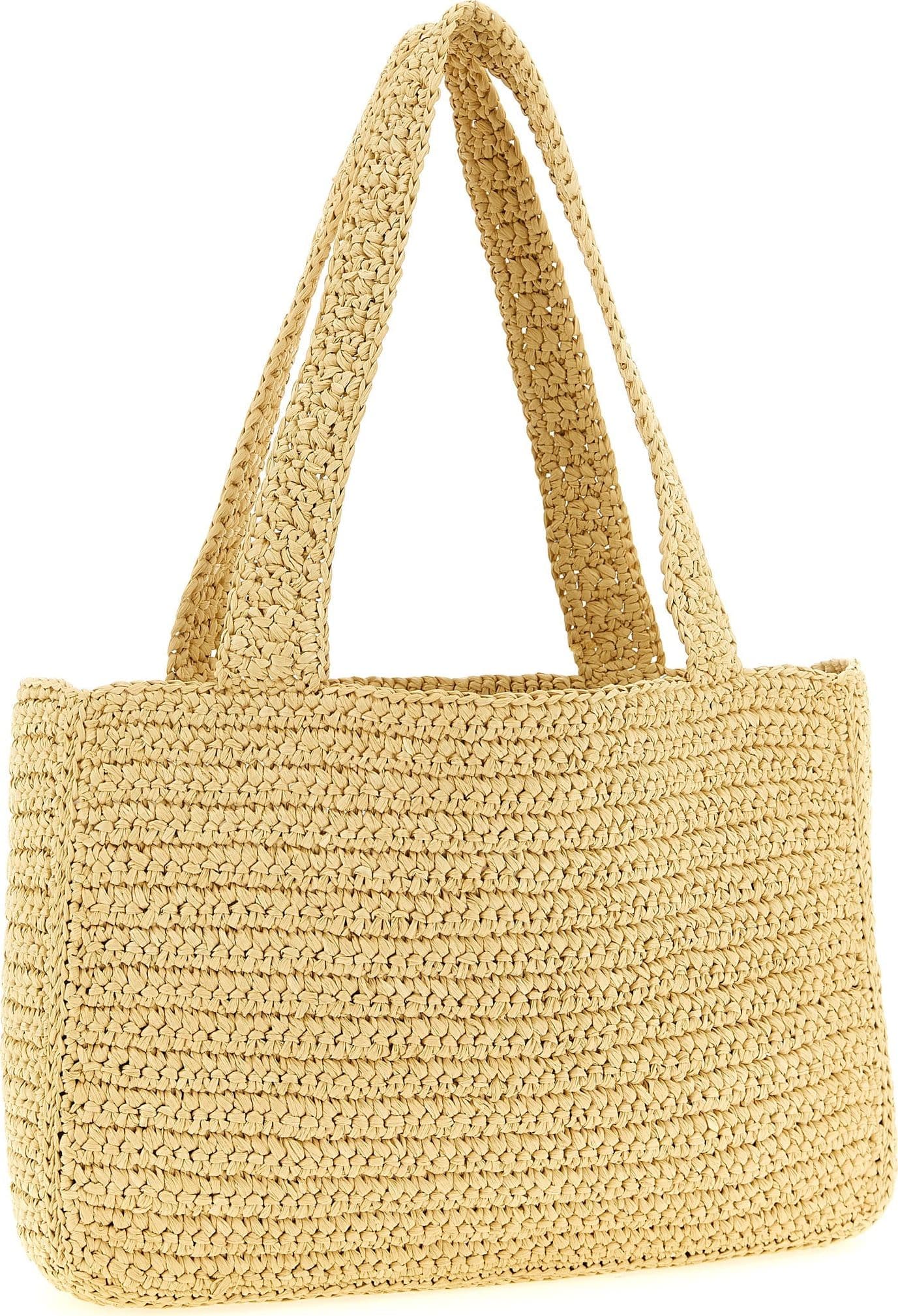 White Viscose Tote Bag - 2