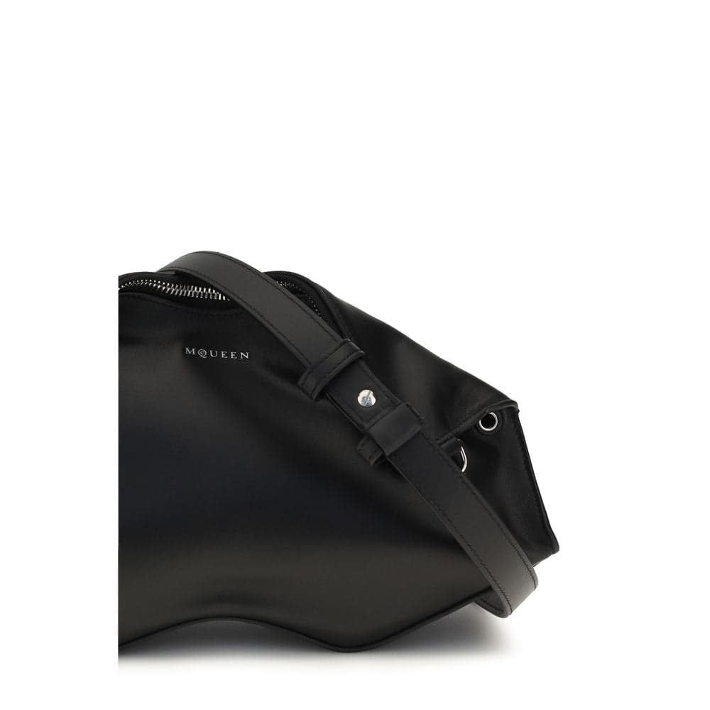 Black Calf Leather Bos Taurus Clutch Bag - 4
