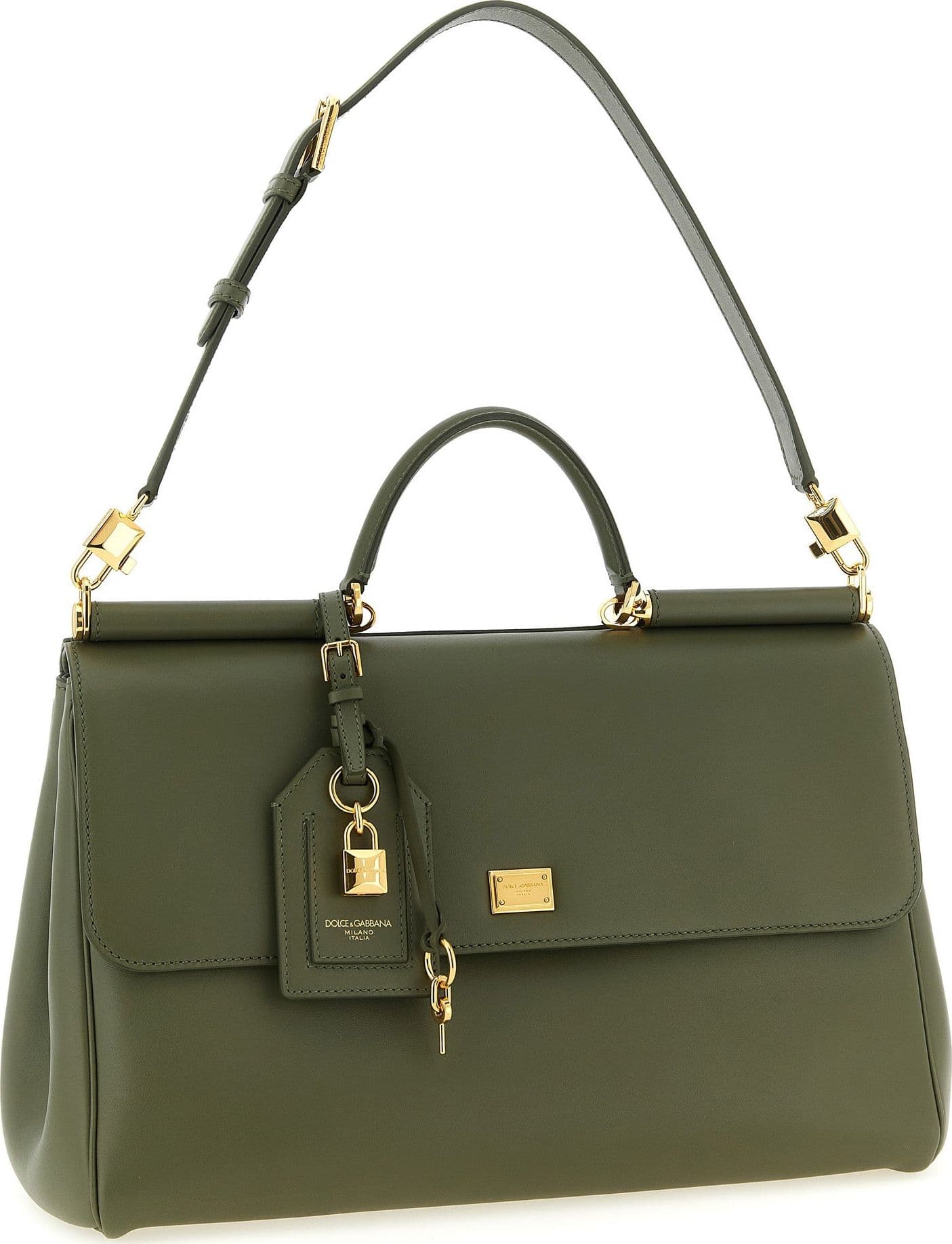 Bicolor Calfskin Handbag - 3