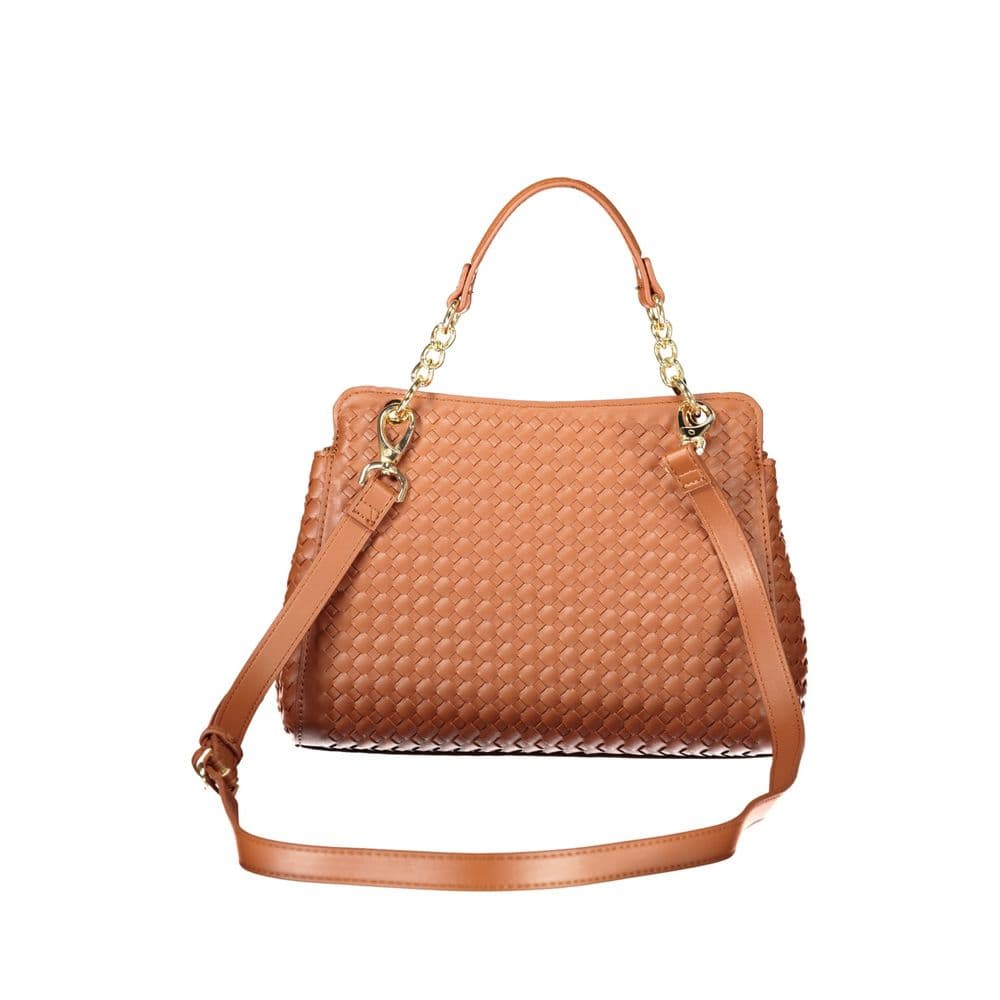 Brown Polyurethane Women Bag - 2