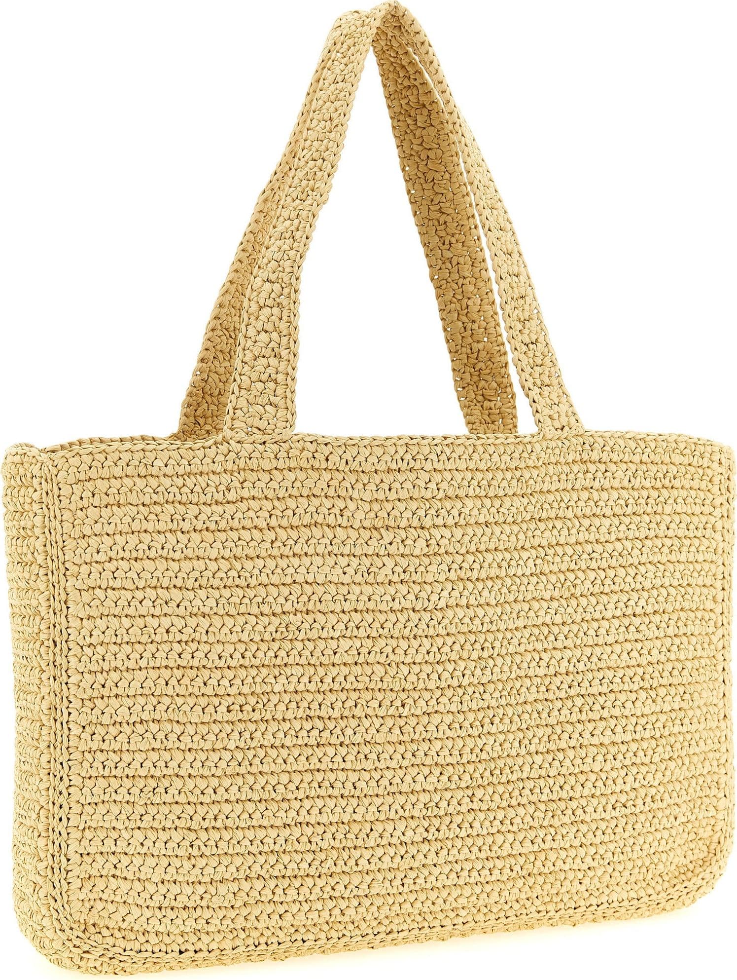 White Viscose Tote Bag - 2