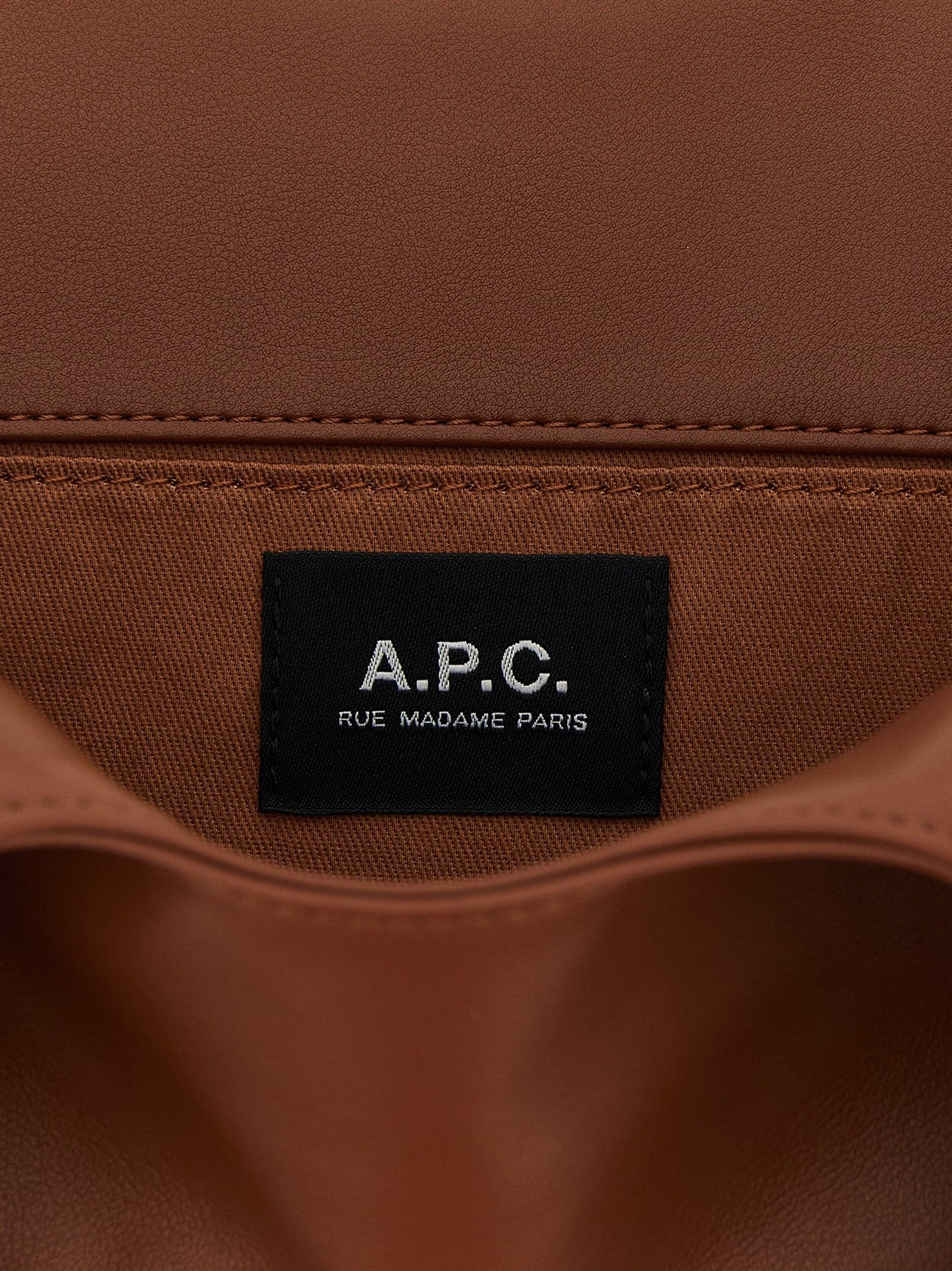 Brown Polyester Handbag - 4