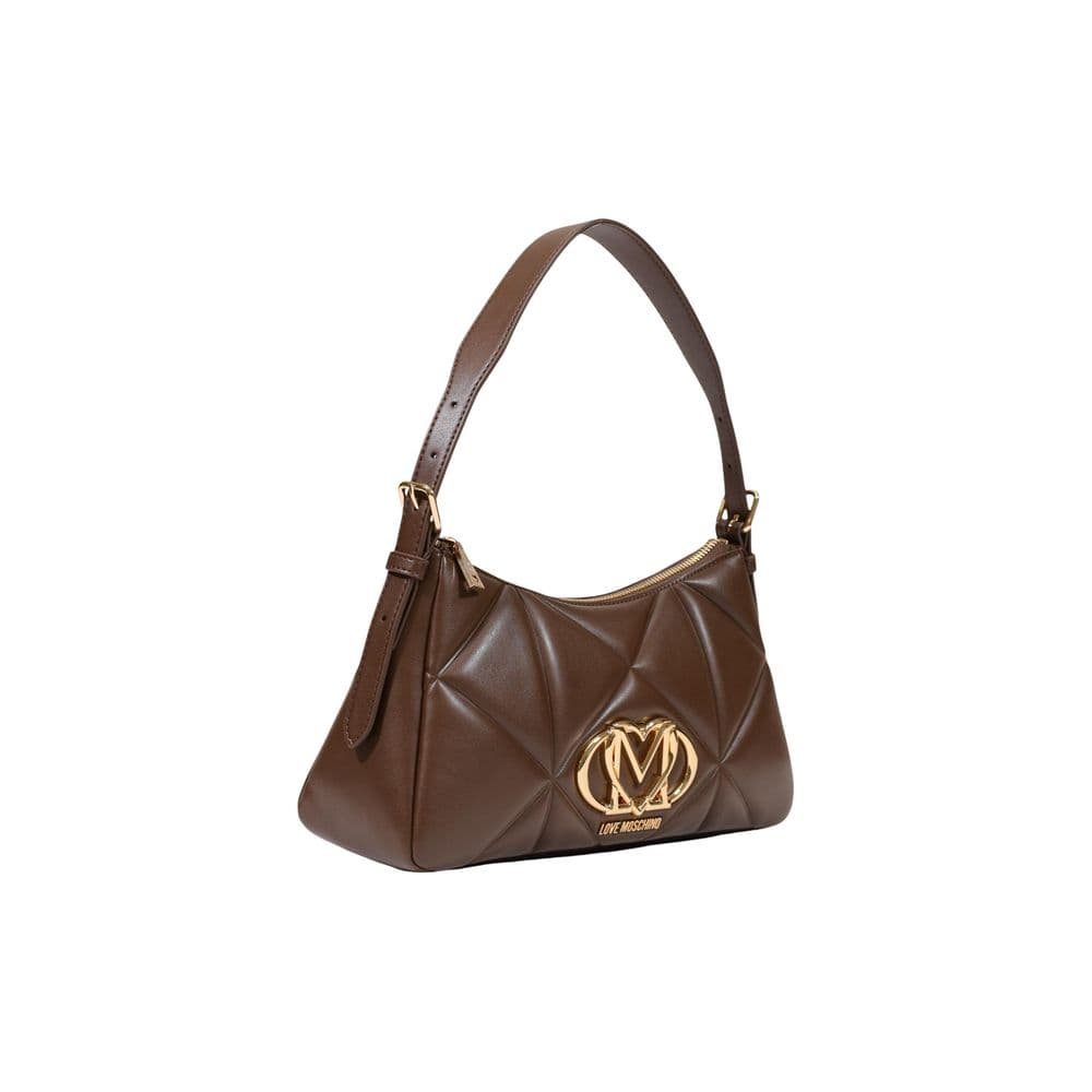 Brown Polyethylene Handbag - 2