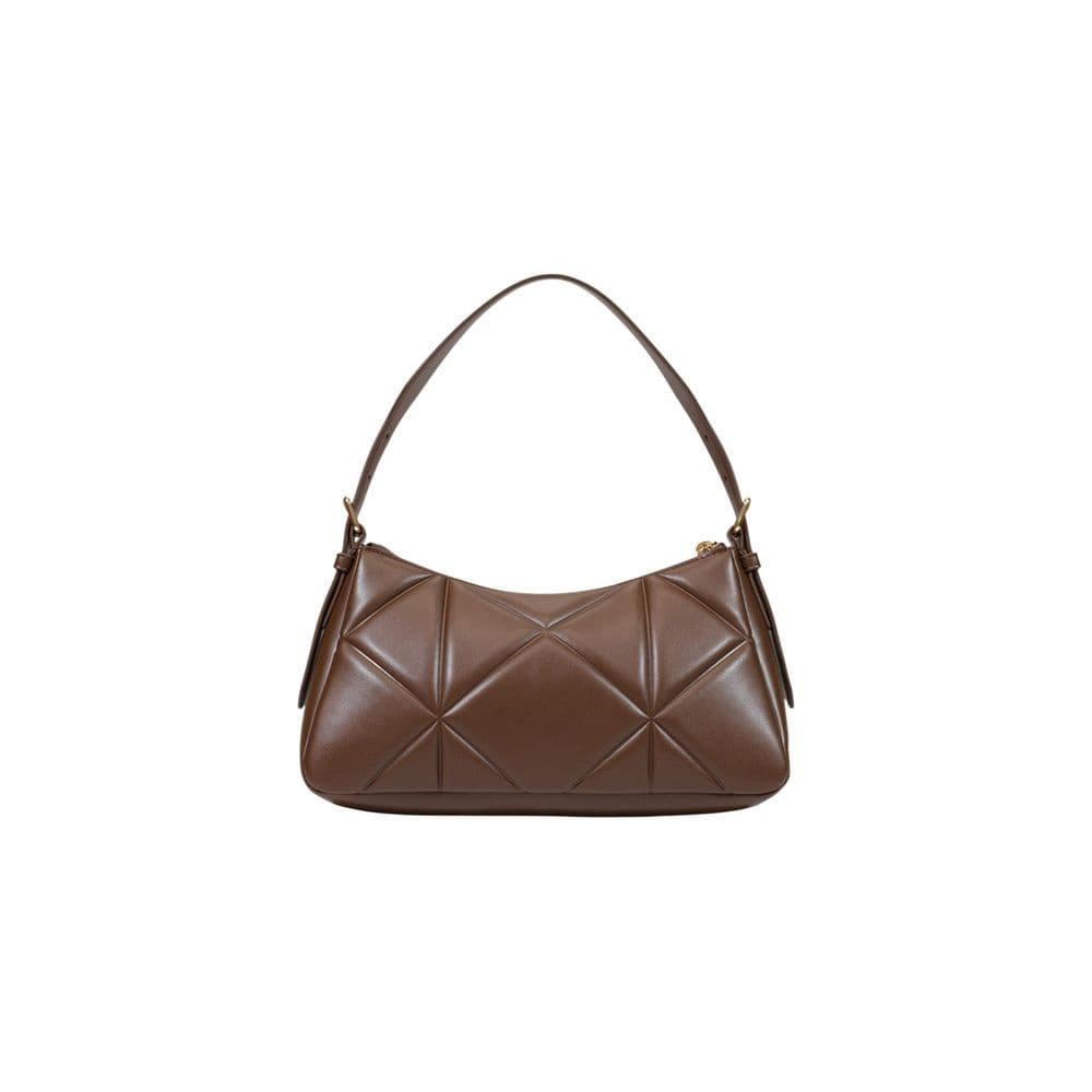 Brown Polyethylene Handbag - 3