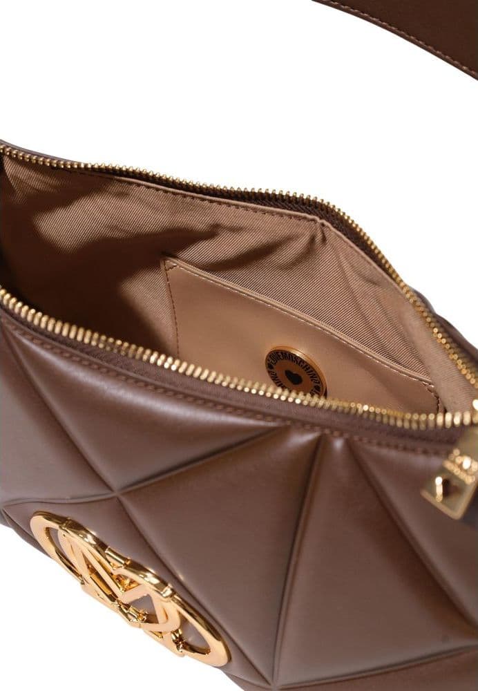 Brown Polyethylene Handbag - 5