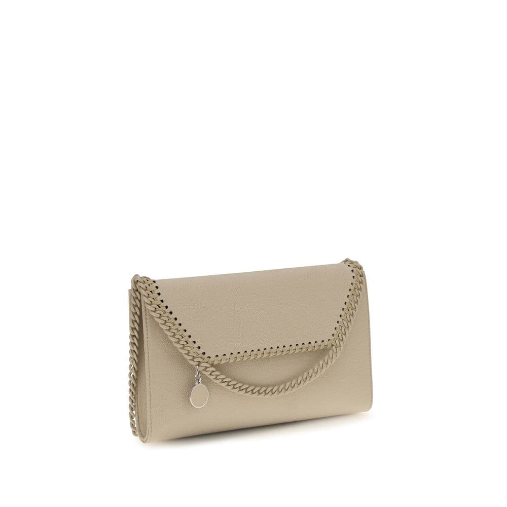 Beige Polyester Shoulder Bag - 2