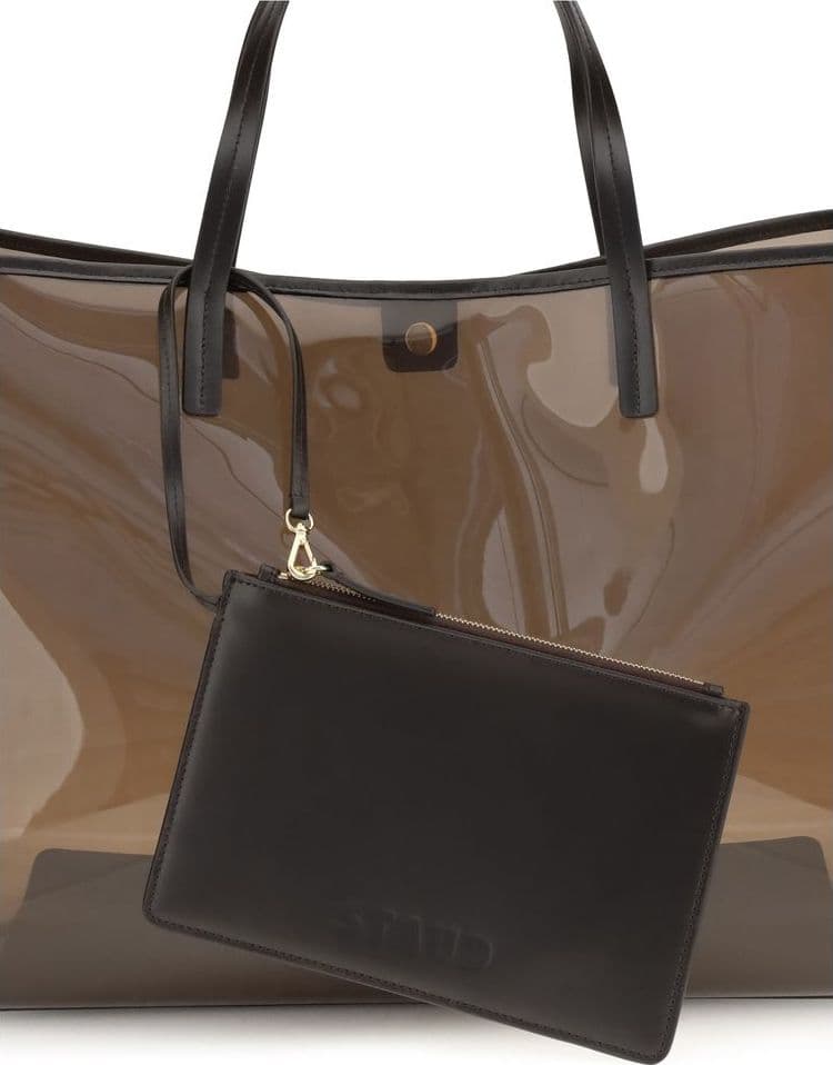 Brown Pvc Handbag - 4