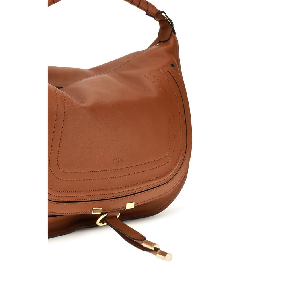 Brown Calf Leather Bos Taurus Shoulder Bag - 4