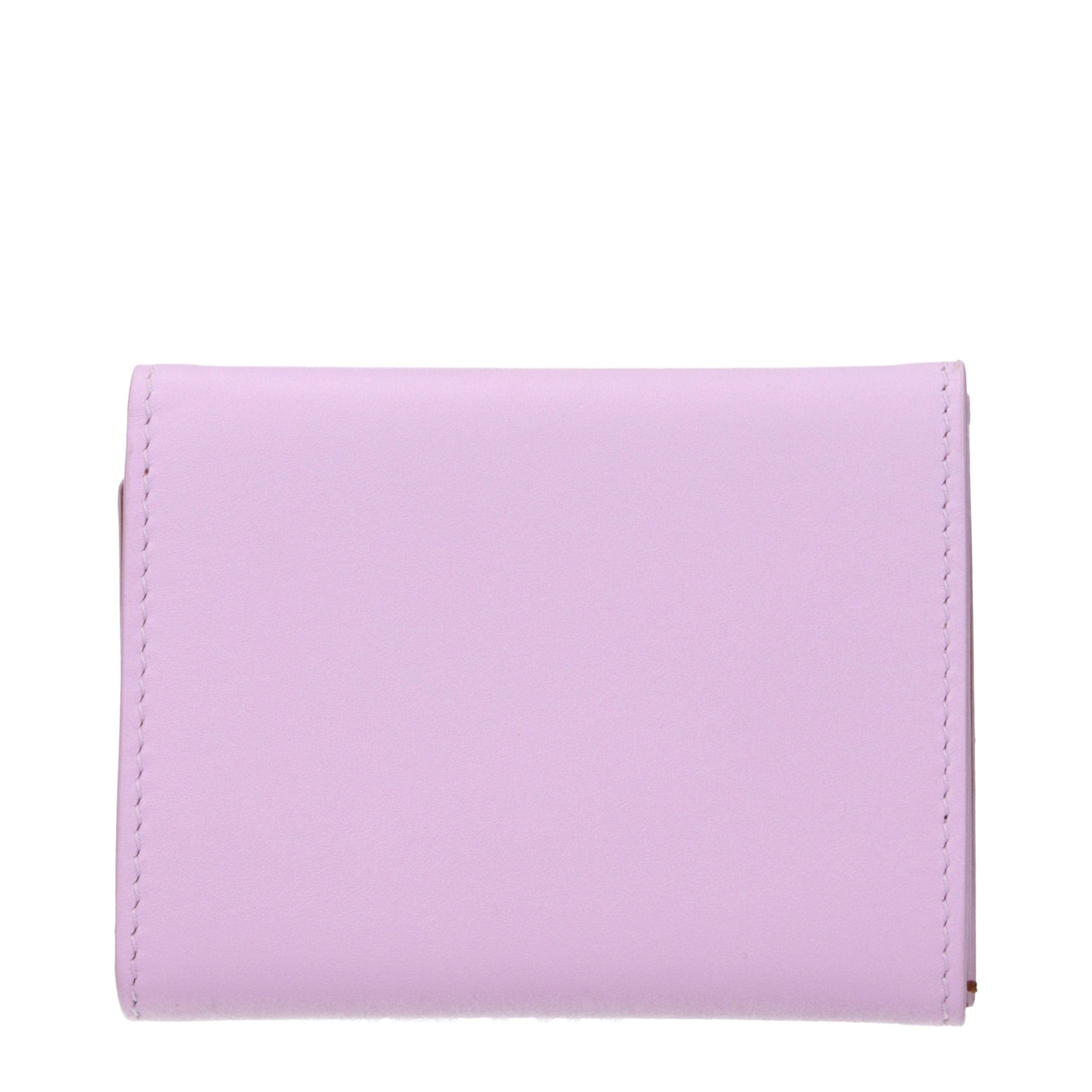 Pink Leather Wallet - 2