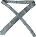Green 100% Silk Patterned Adjustable Men Tie - 3
