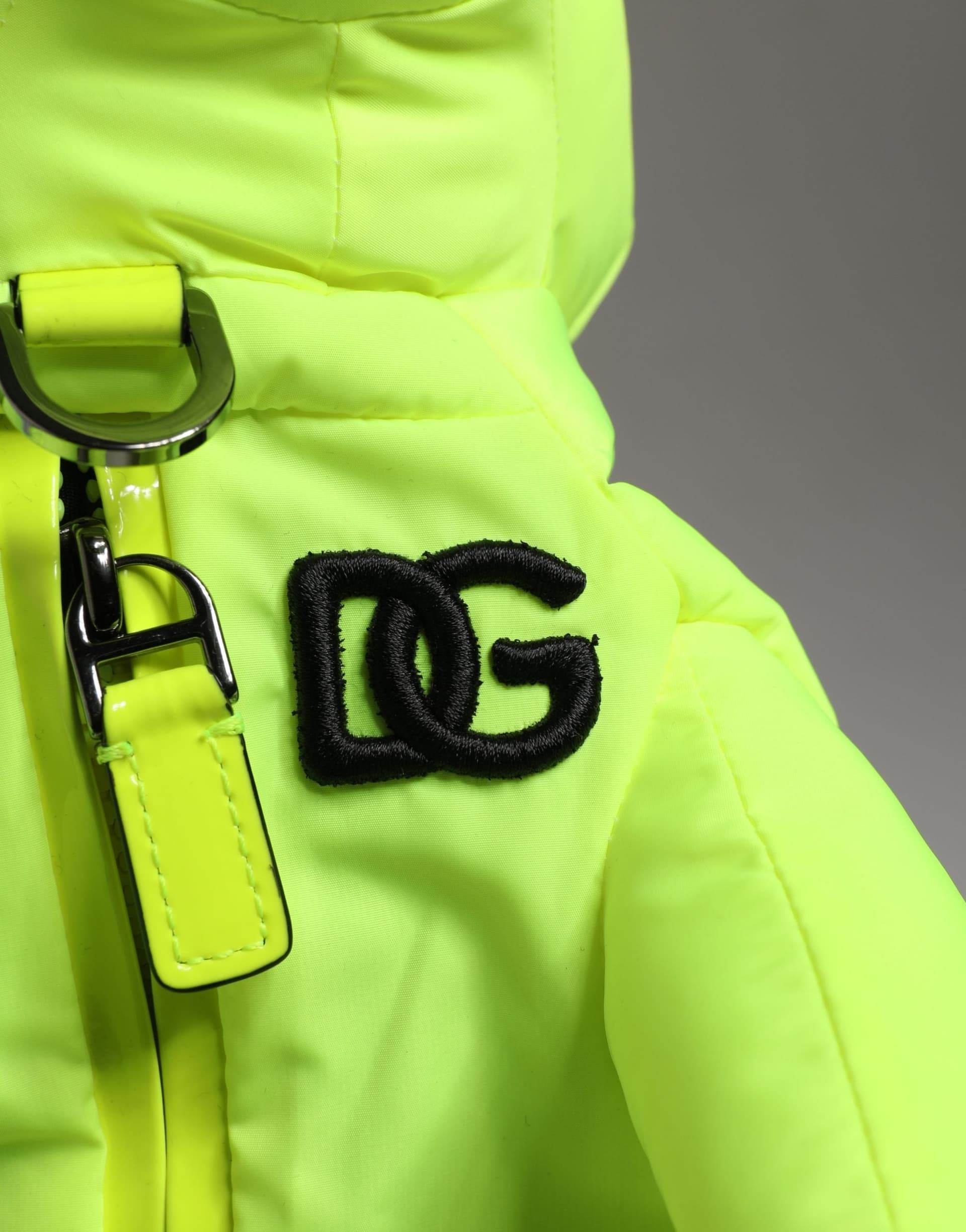 Green Polyester Animal Silhouette Waist Belt Borse Bag - 4