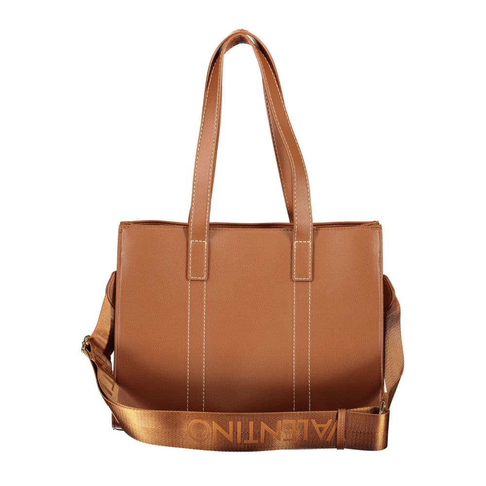 Brown Polyurethane Women's Bag - 2