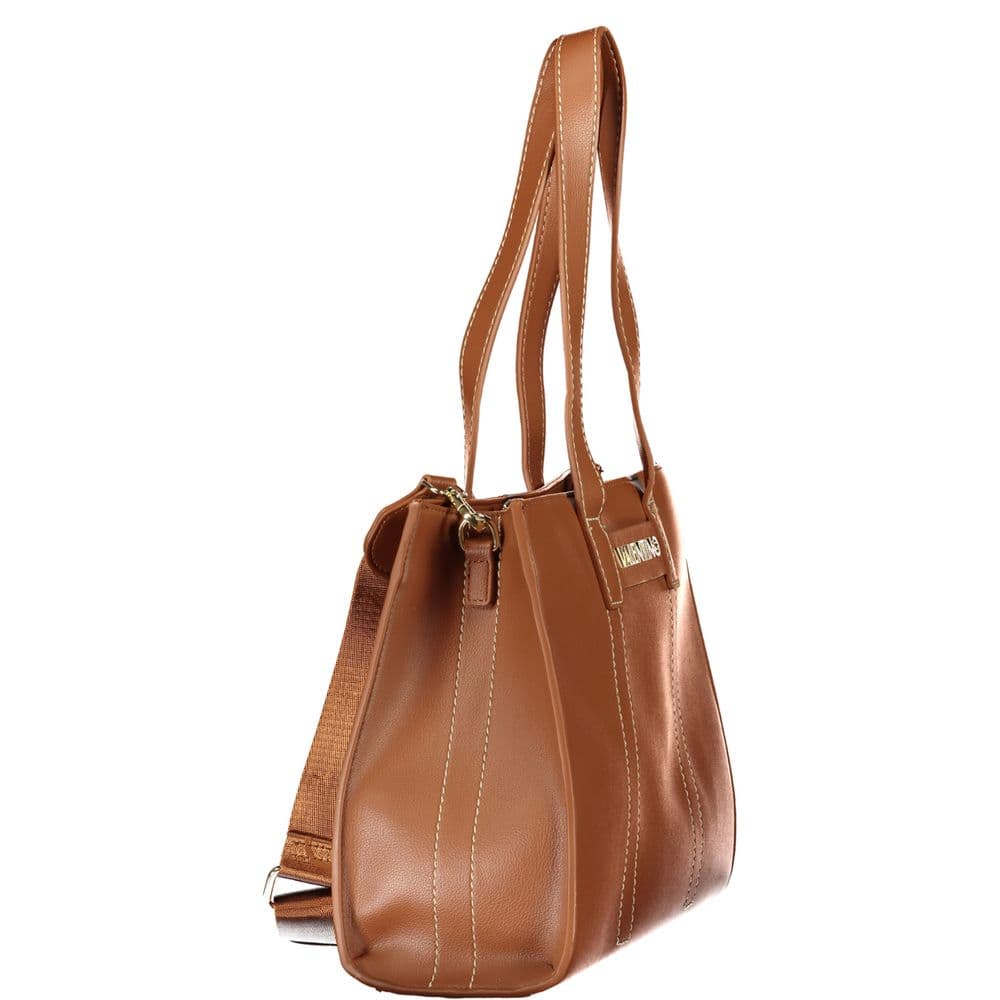Brown Polyurethane Women's Bag - 3