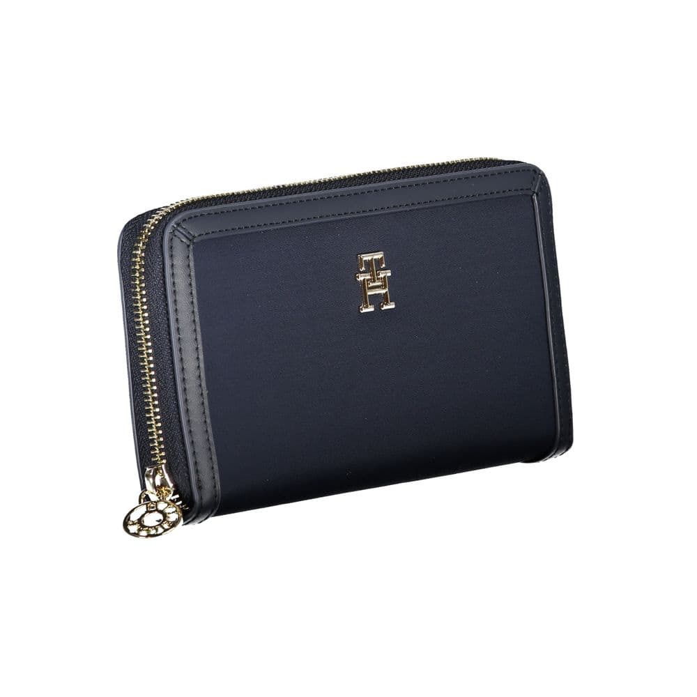 Blu Polyester Women Wallet - 3