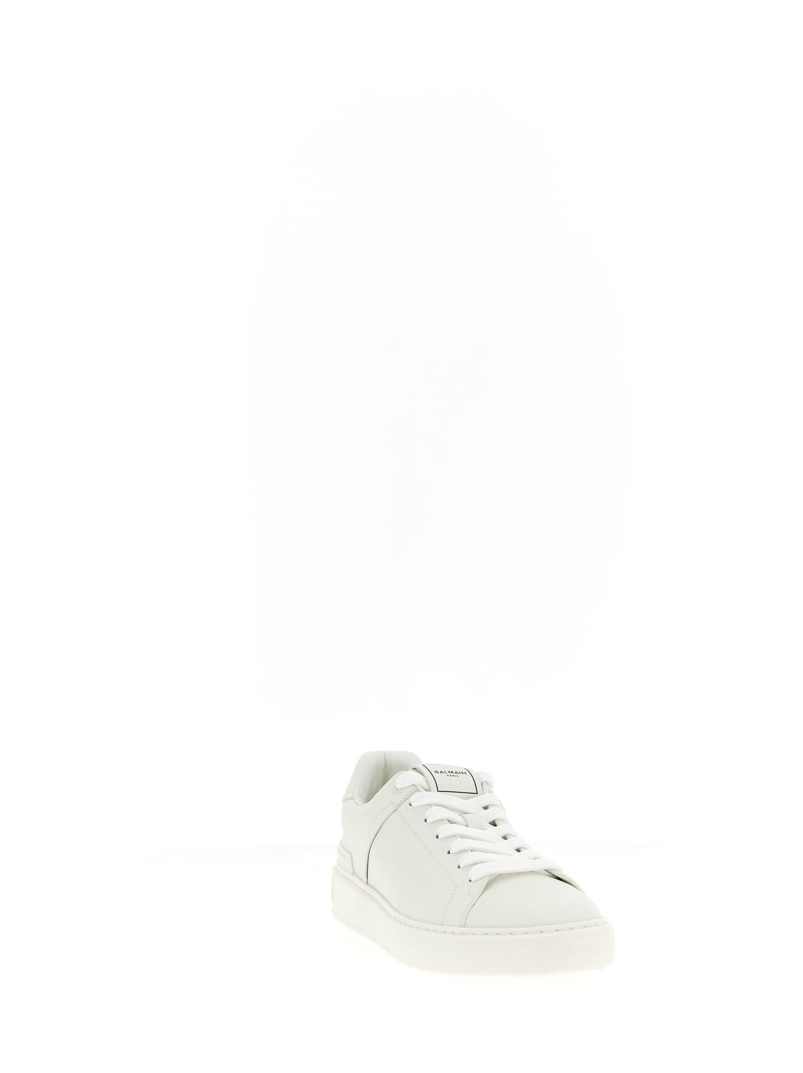 White Calfskin Sneakers - 2