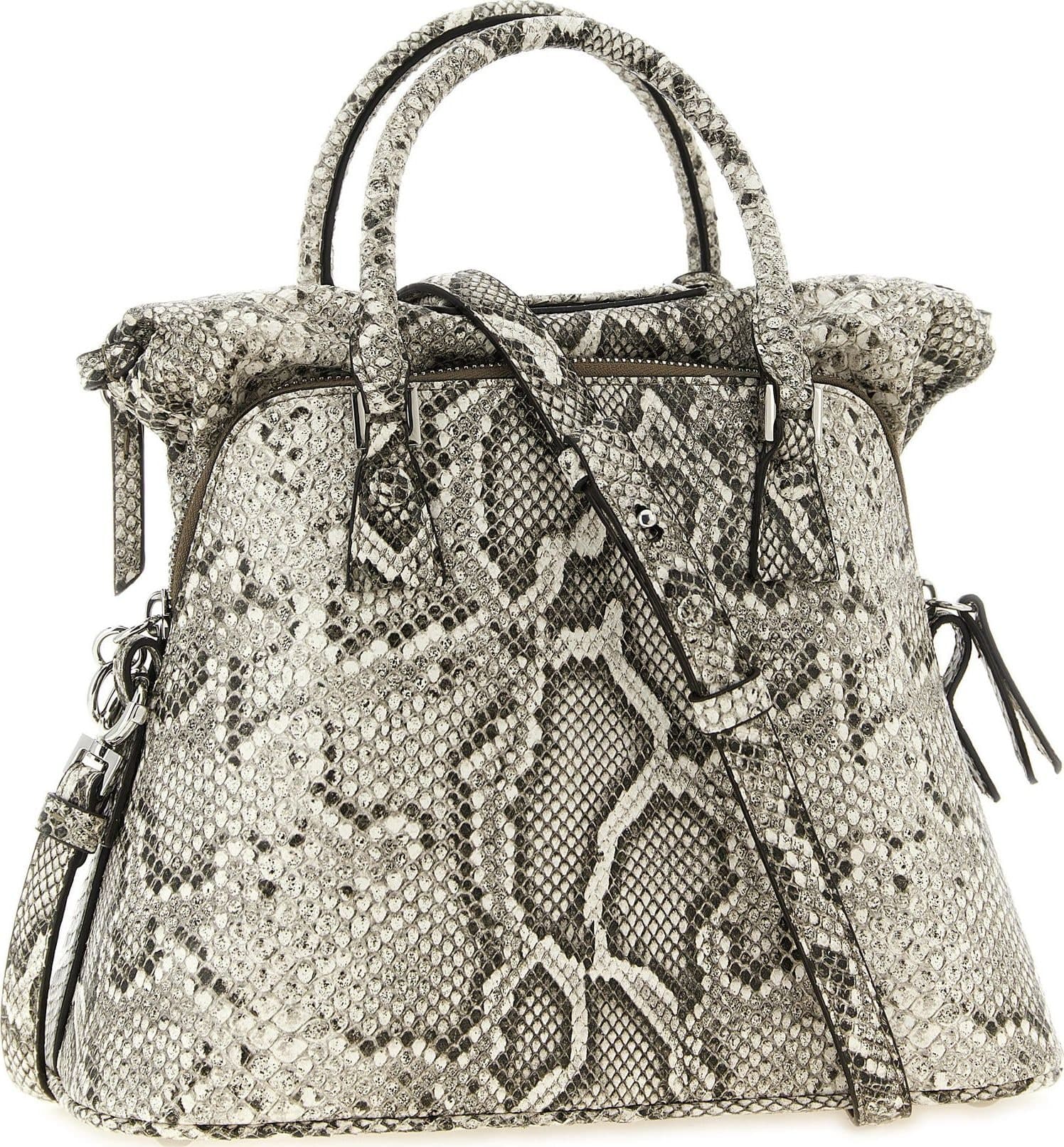 Gray Goatskin Shoulder Bag - 2