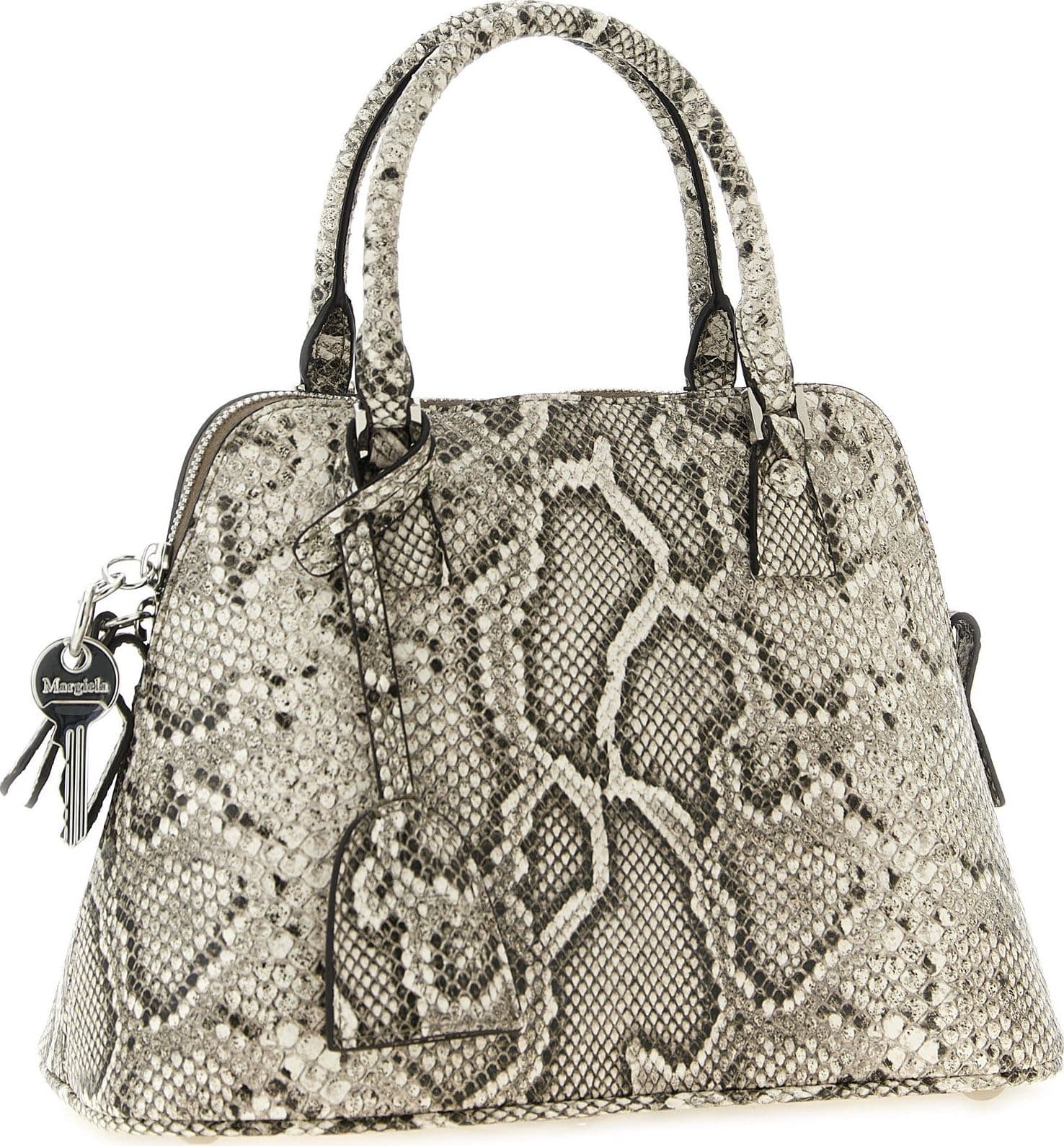 Gray Goatskin Shoulder Bag - 3