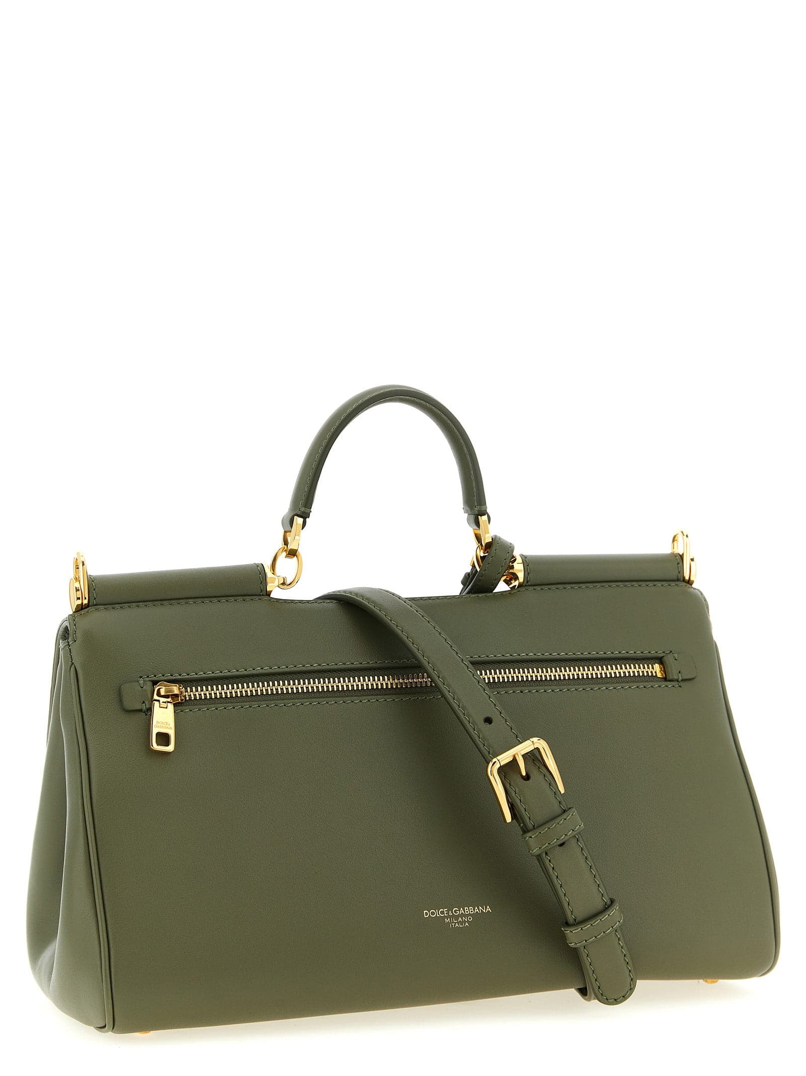 Bicolor Calfskin Handbag - 2
