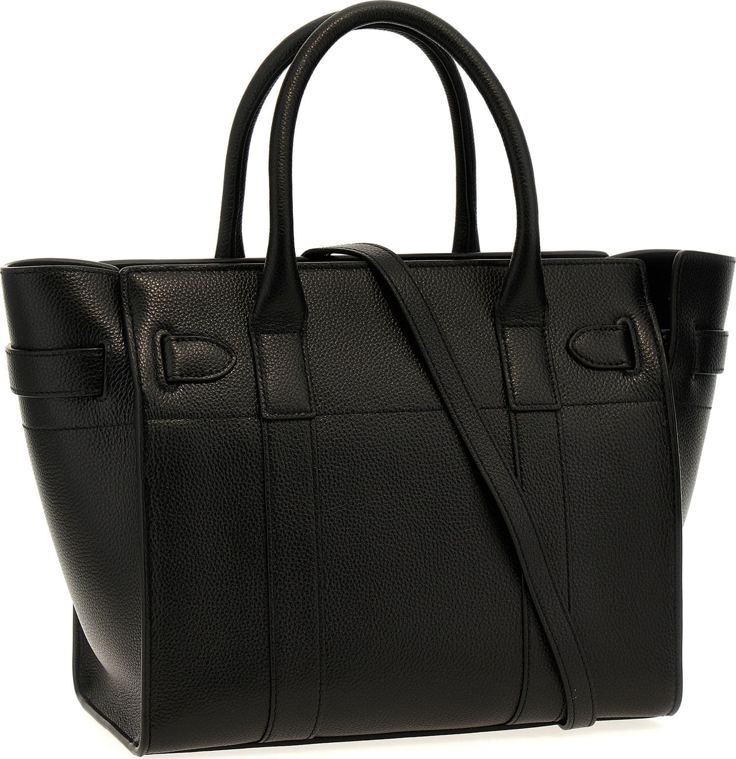 Black Calfskin Tote Bag - 2