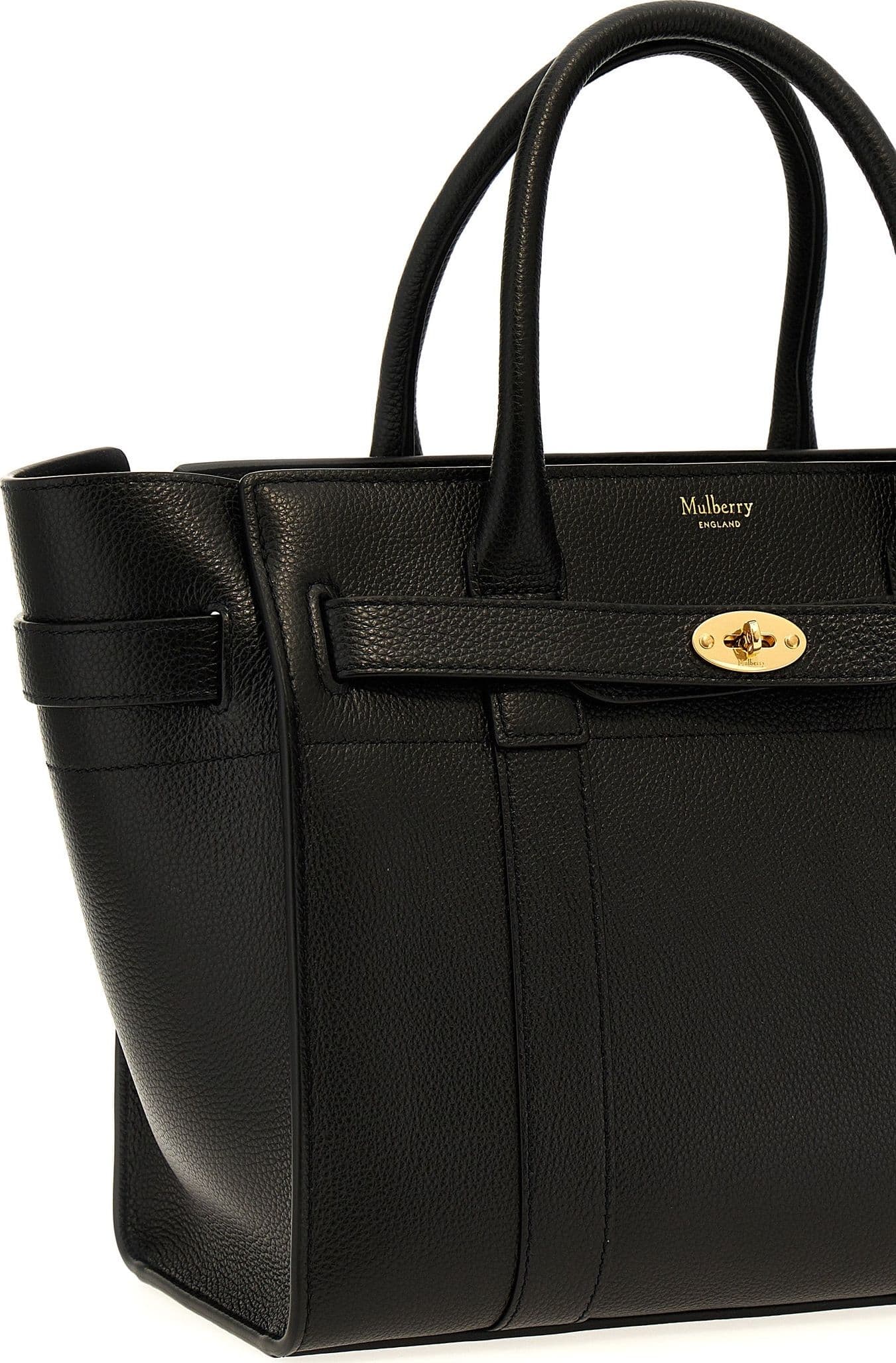 Black Calfskin Tote Bag - 3