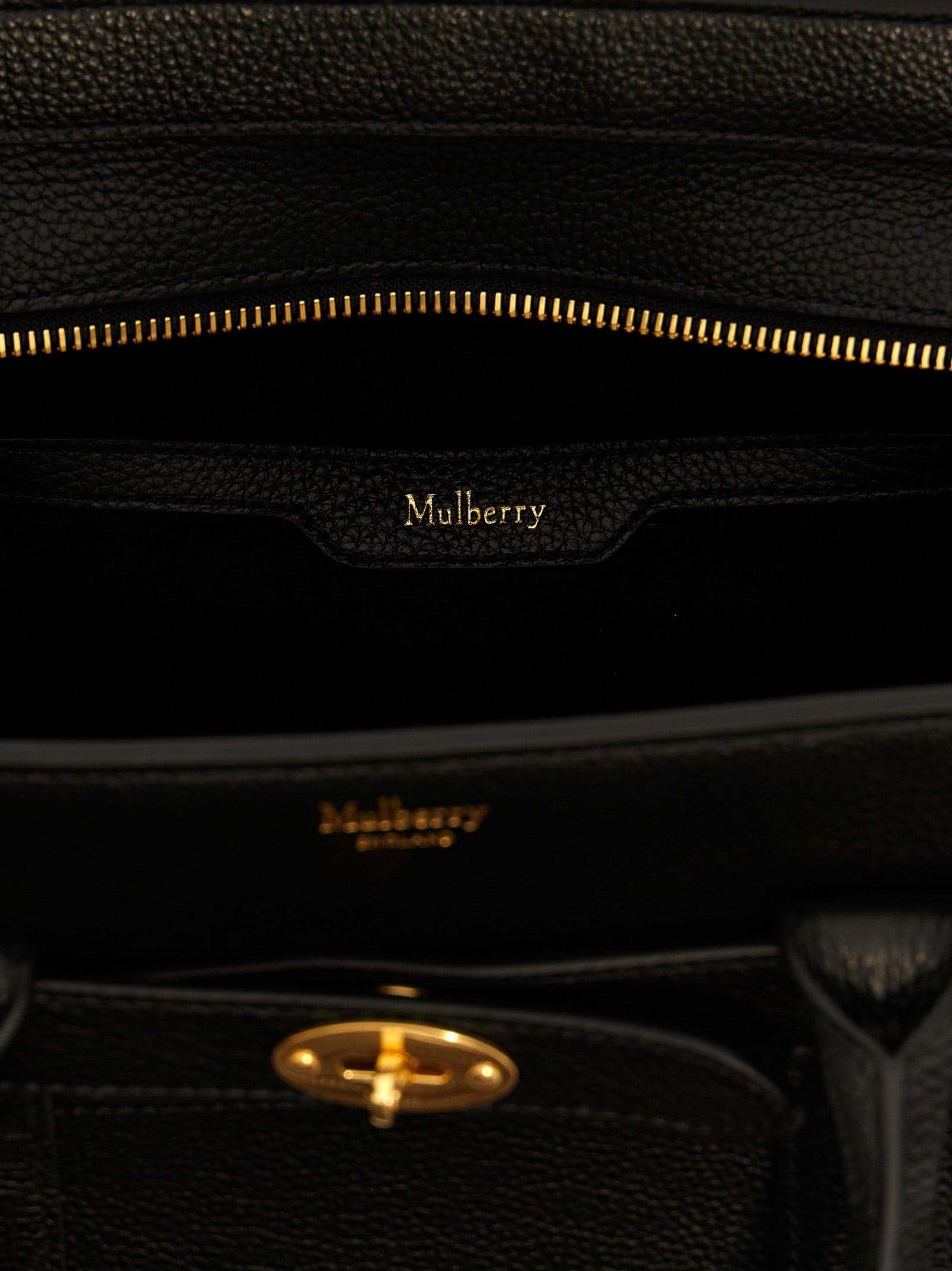 Black Calfskin Tote Bag - 4