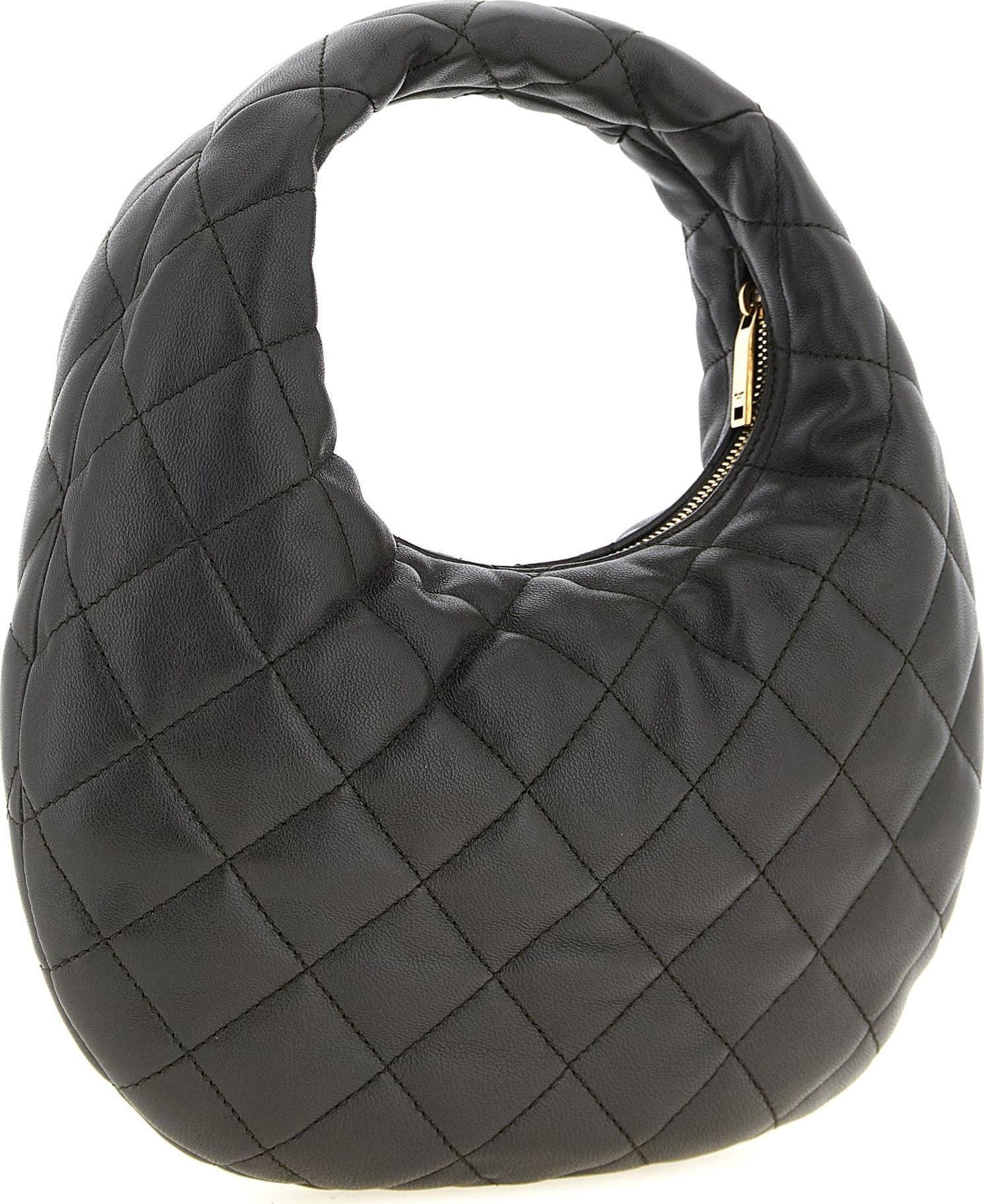 Brown Lamb Leather Handbag - 2