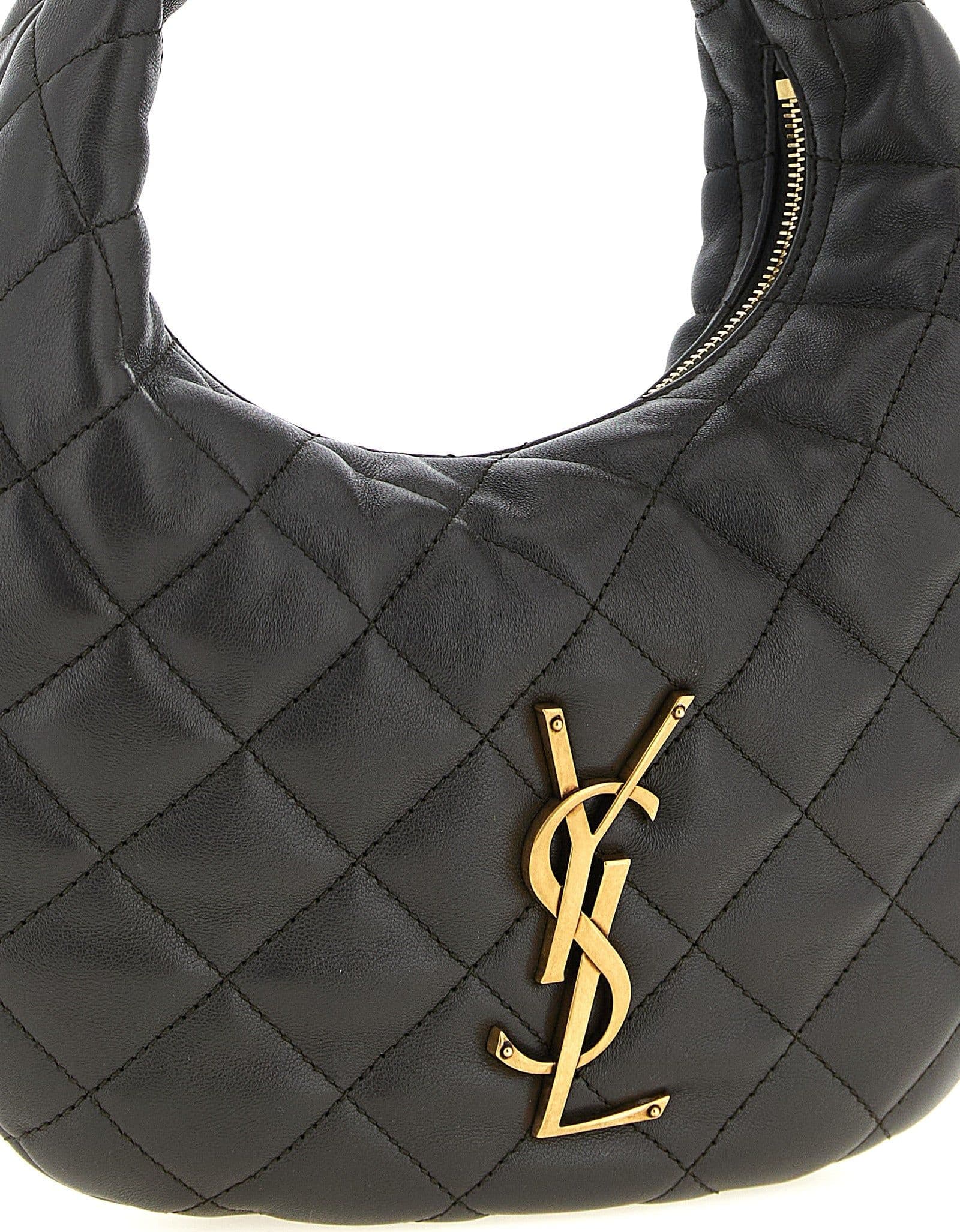 Brown Lamb Leather Handbag - 3