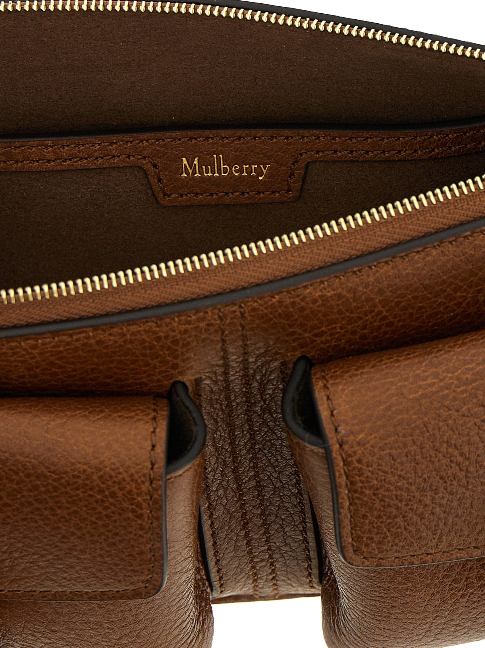 Brown Calfskin Shoulder Bag - 4
