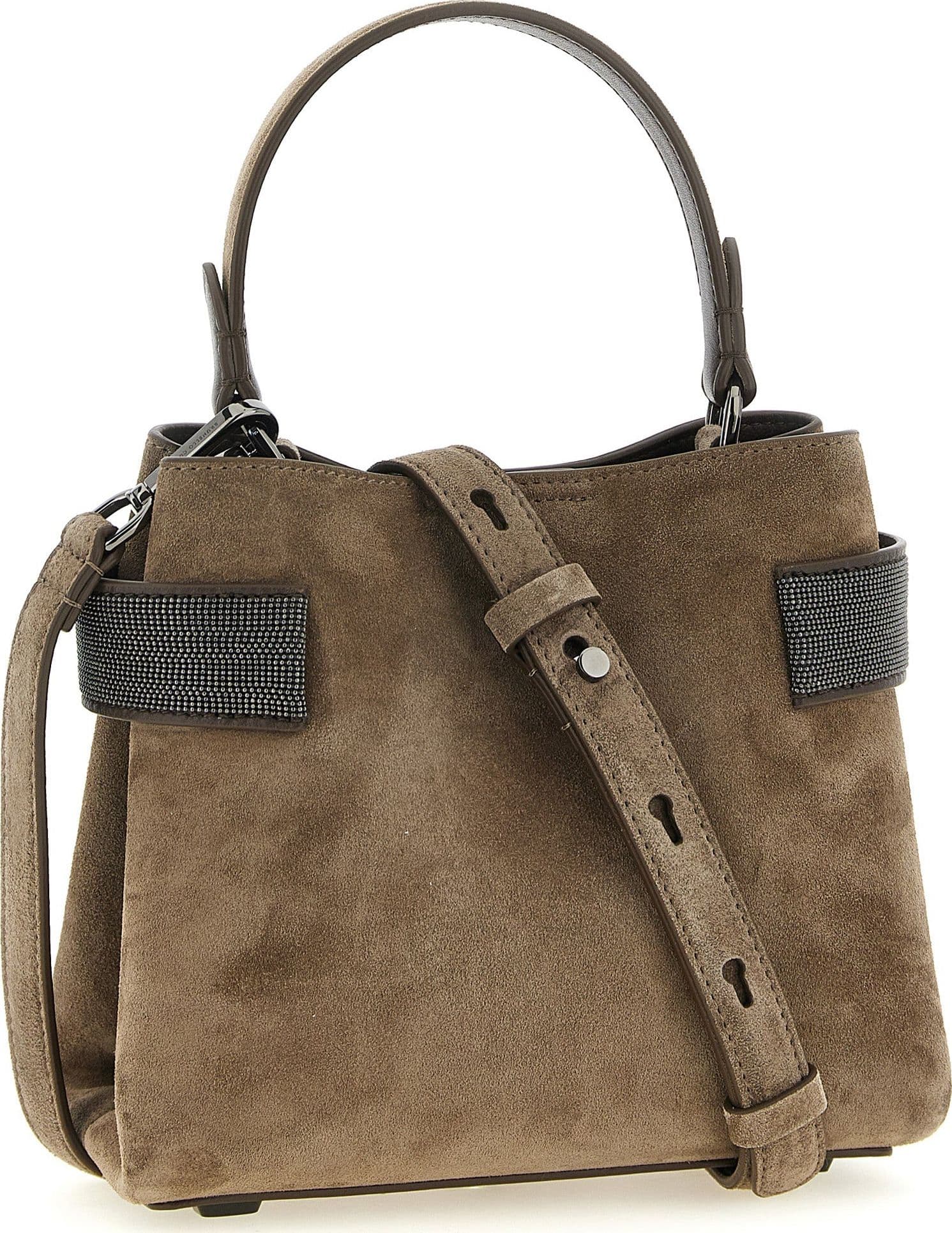 Brown Calfskin Handbag - 2