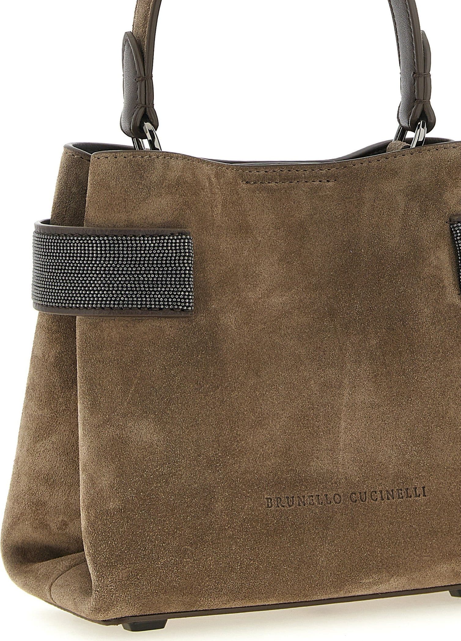 Brown Calfskin Handbag - 3