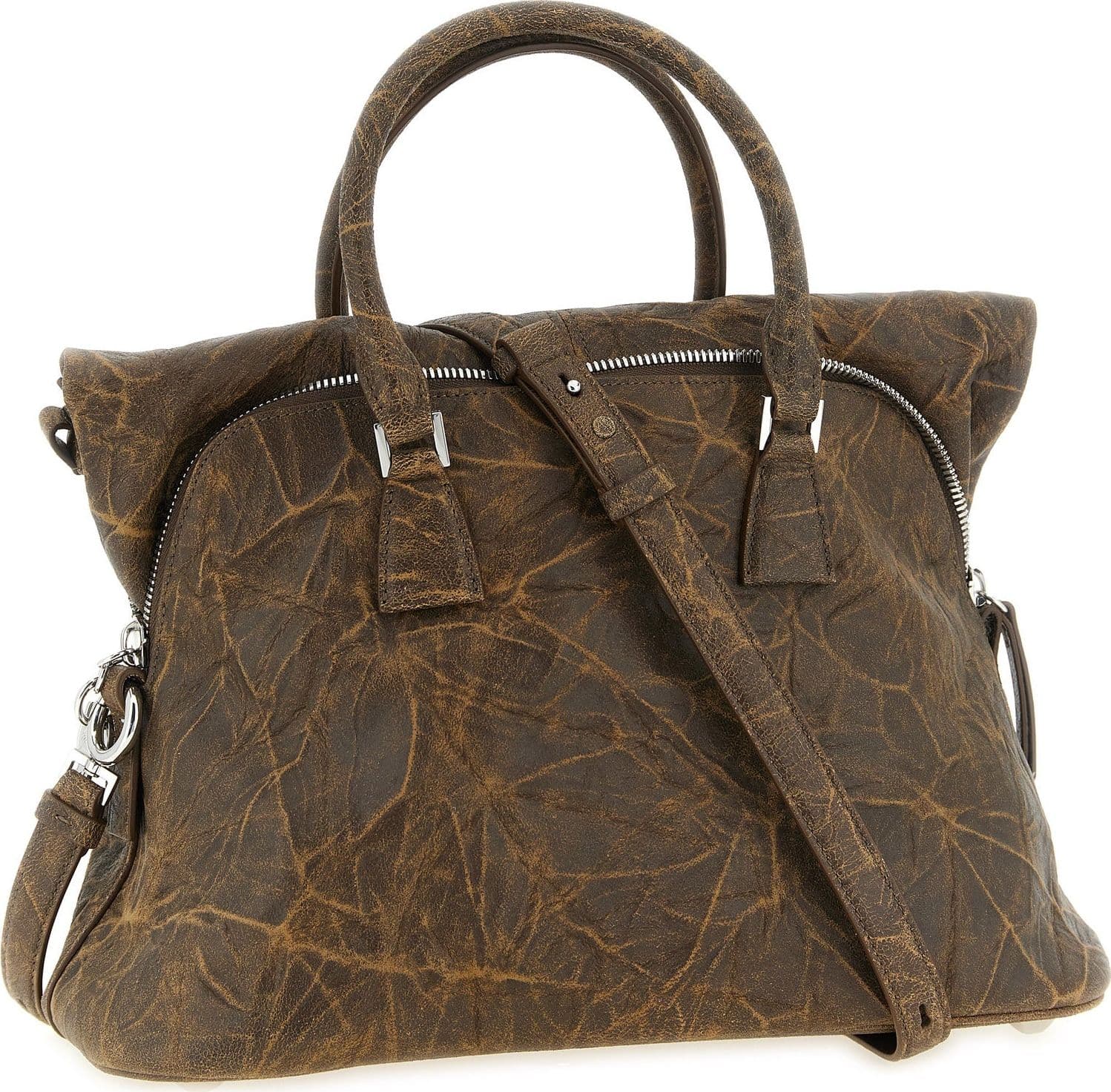 Brown Goatskin Shoulder Bag - 2