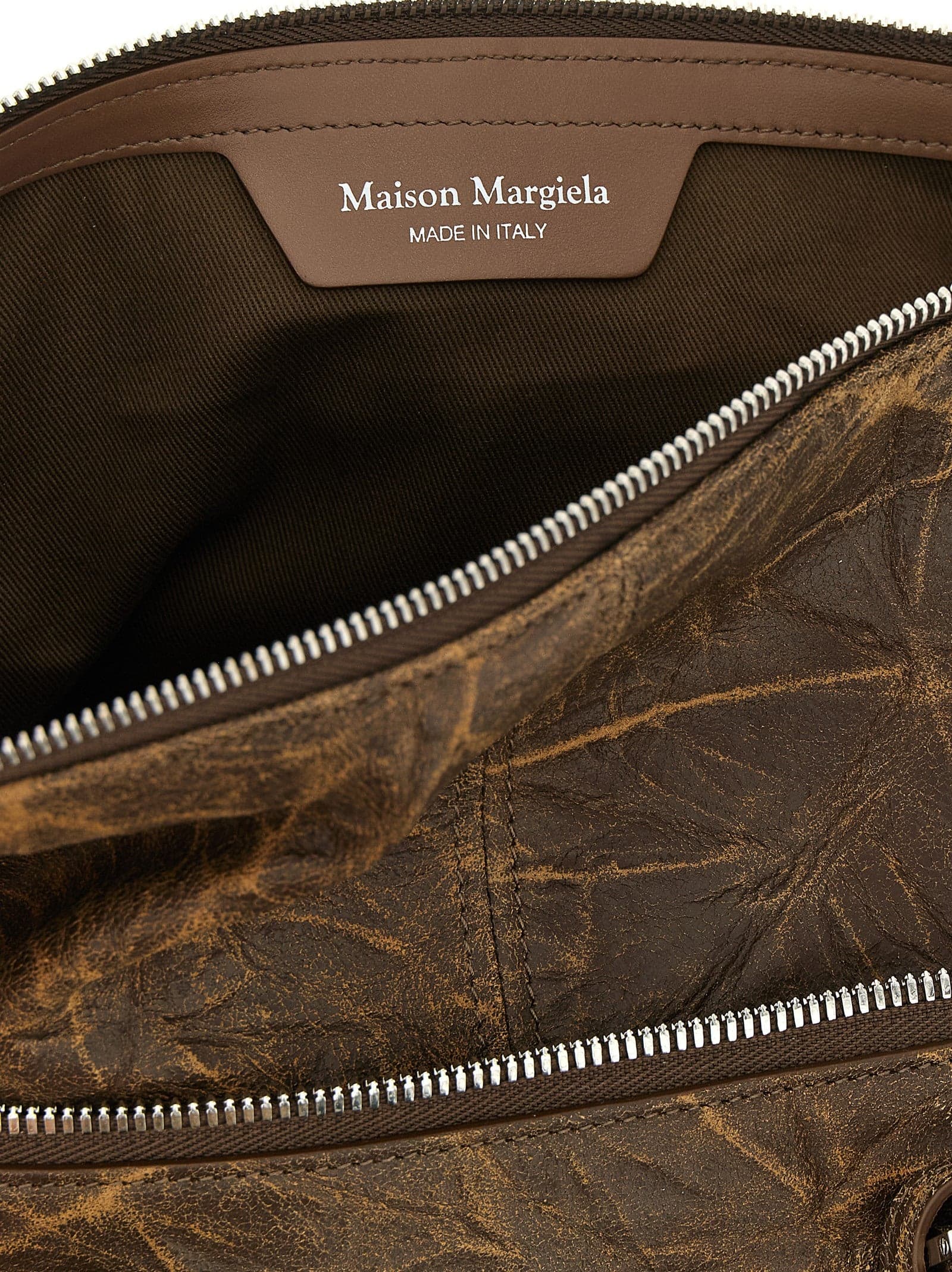 Brown Goatskin Shoulder Bag - 4