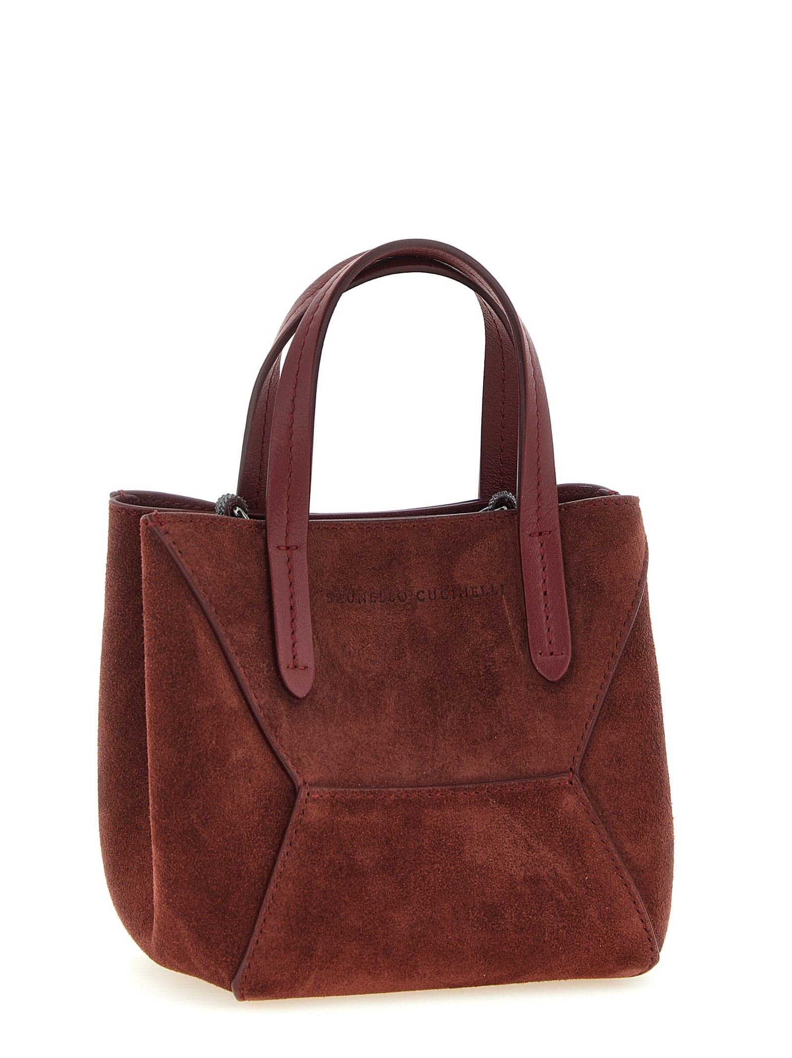 Bordeaux Calfskin Handbag - 3