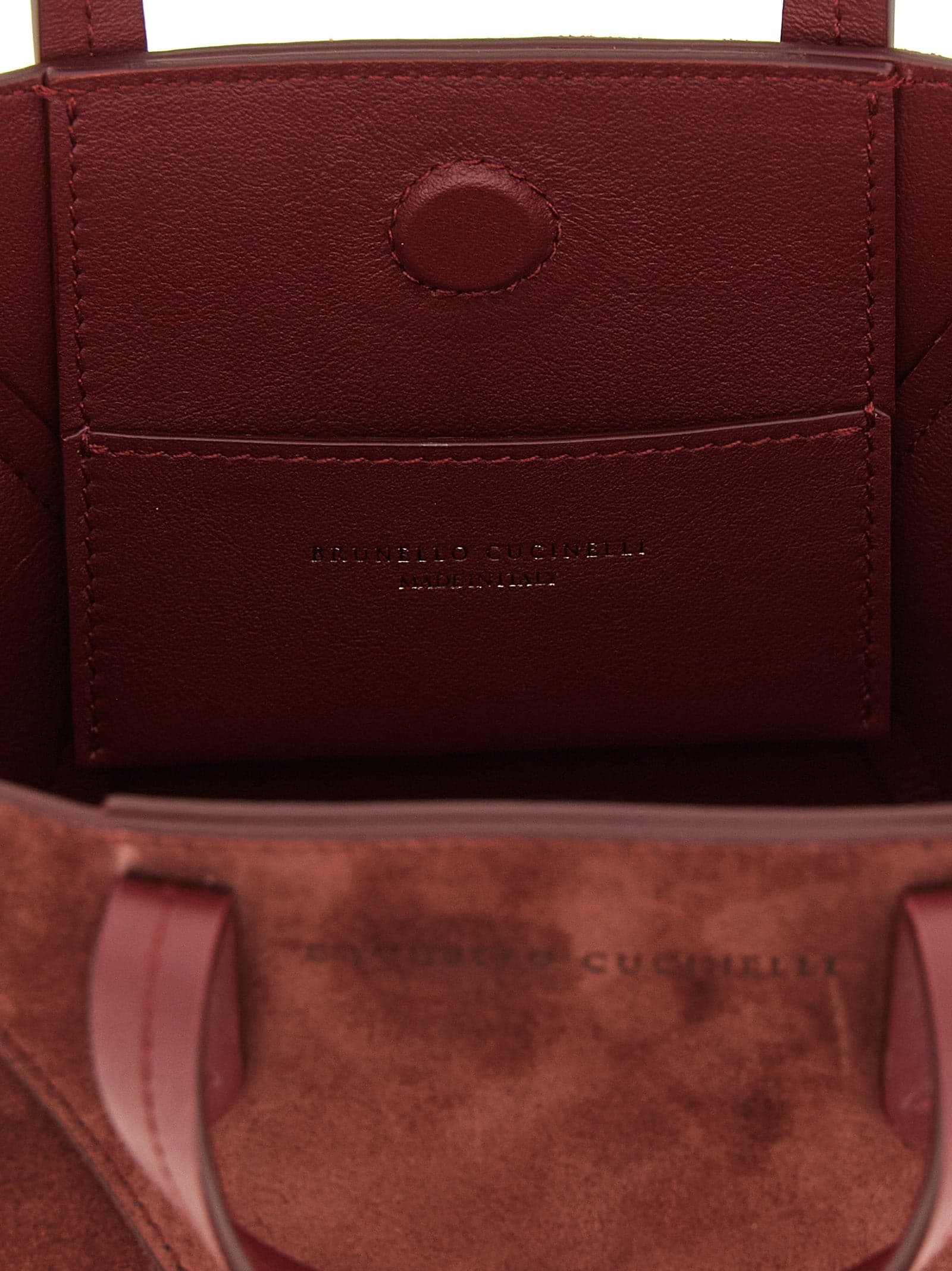 Bordeaux Calfskin Handbag - 4