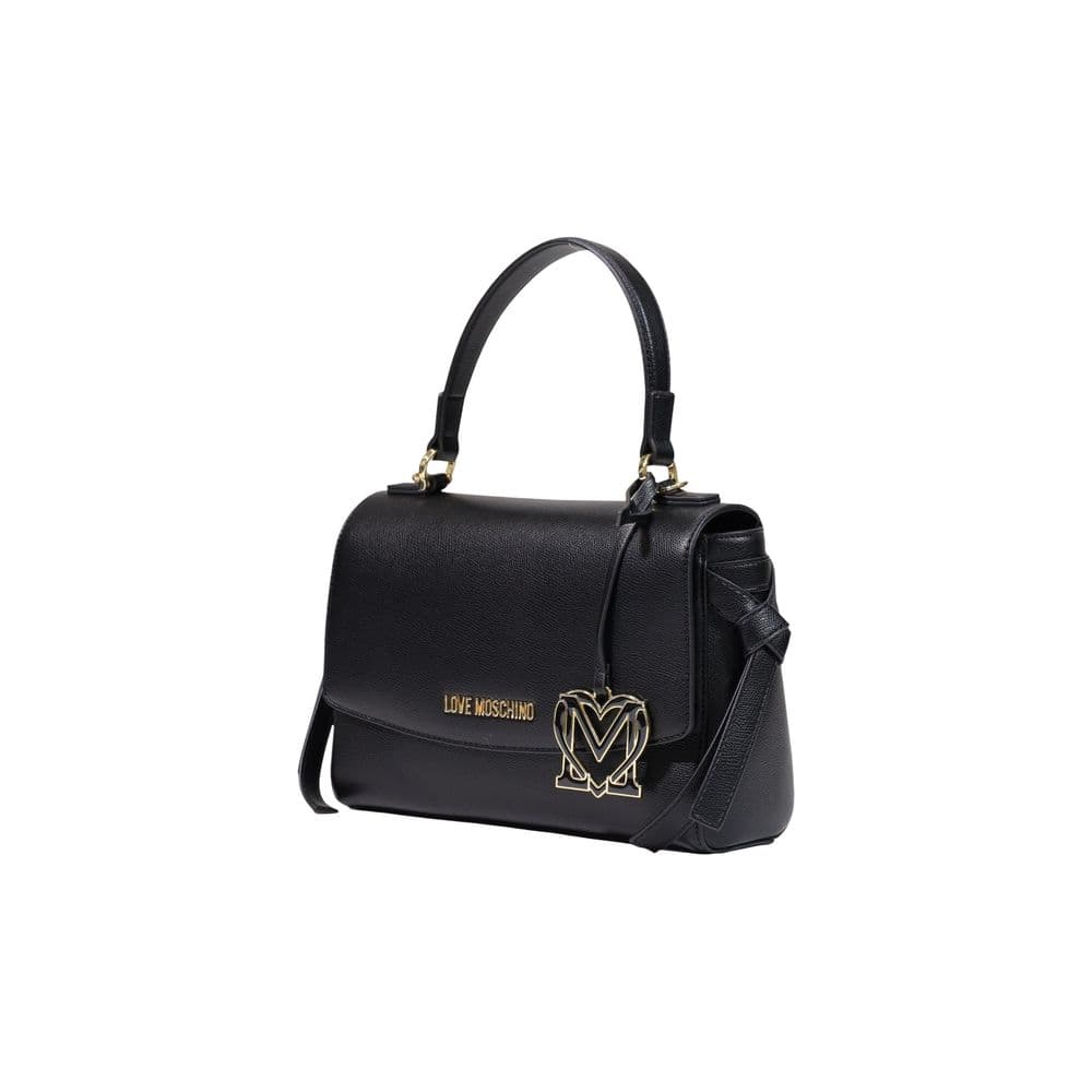 Black Polyethylene Handbag - 2