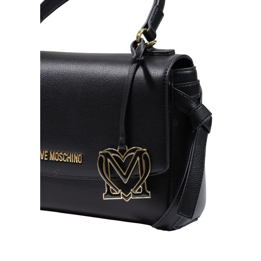 Black Polyethylene Handbag - 4