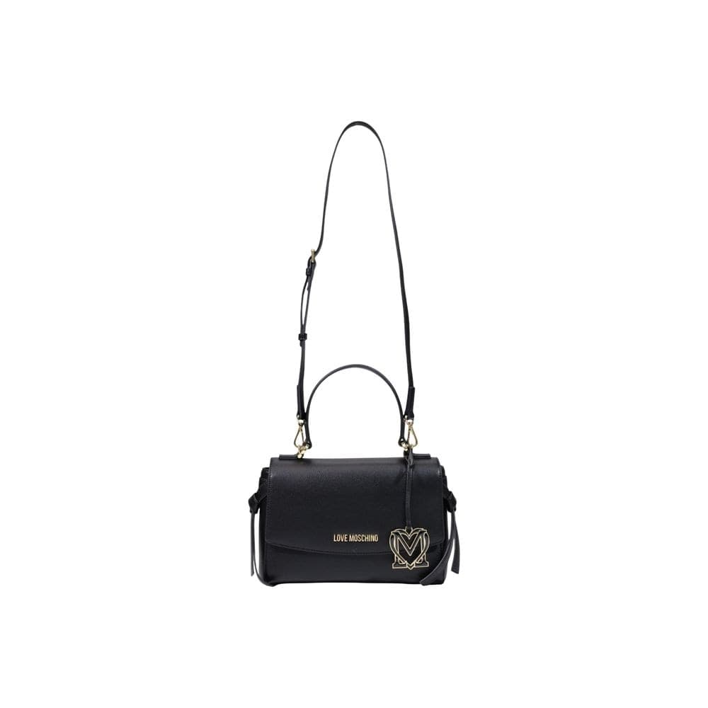 Black Polyethylene Handbag - 5
