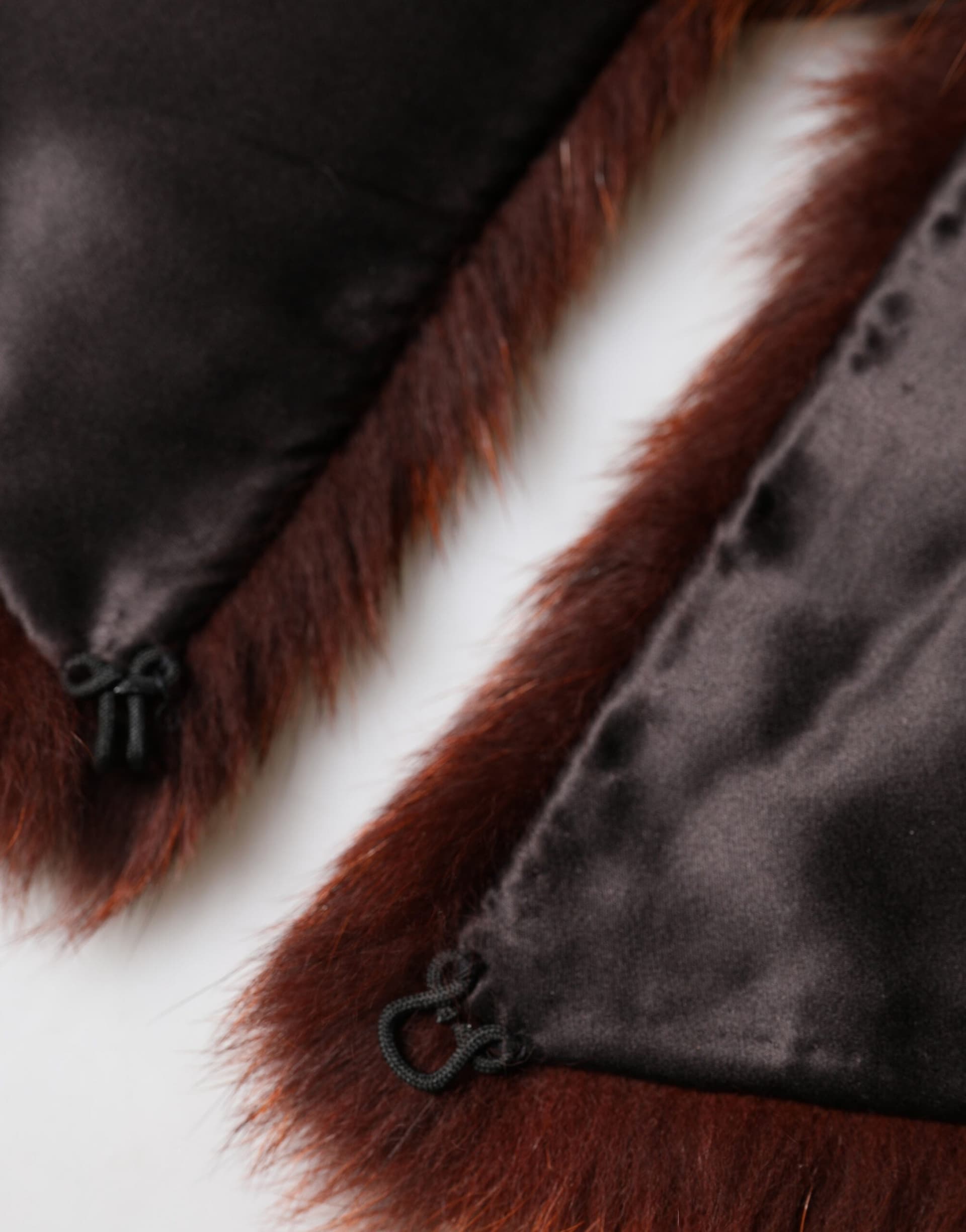 Brown Mink Fur Collar Women Neck Wrap 60cm x 14cm  Scarf - 6
