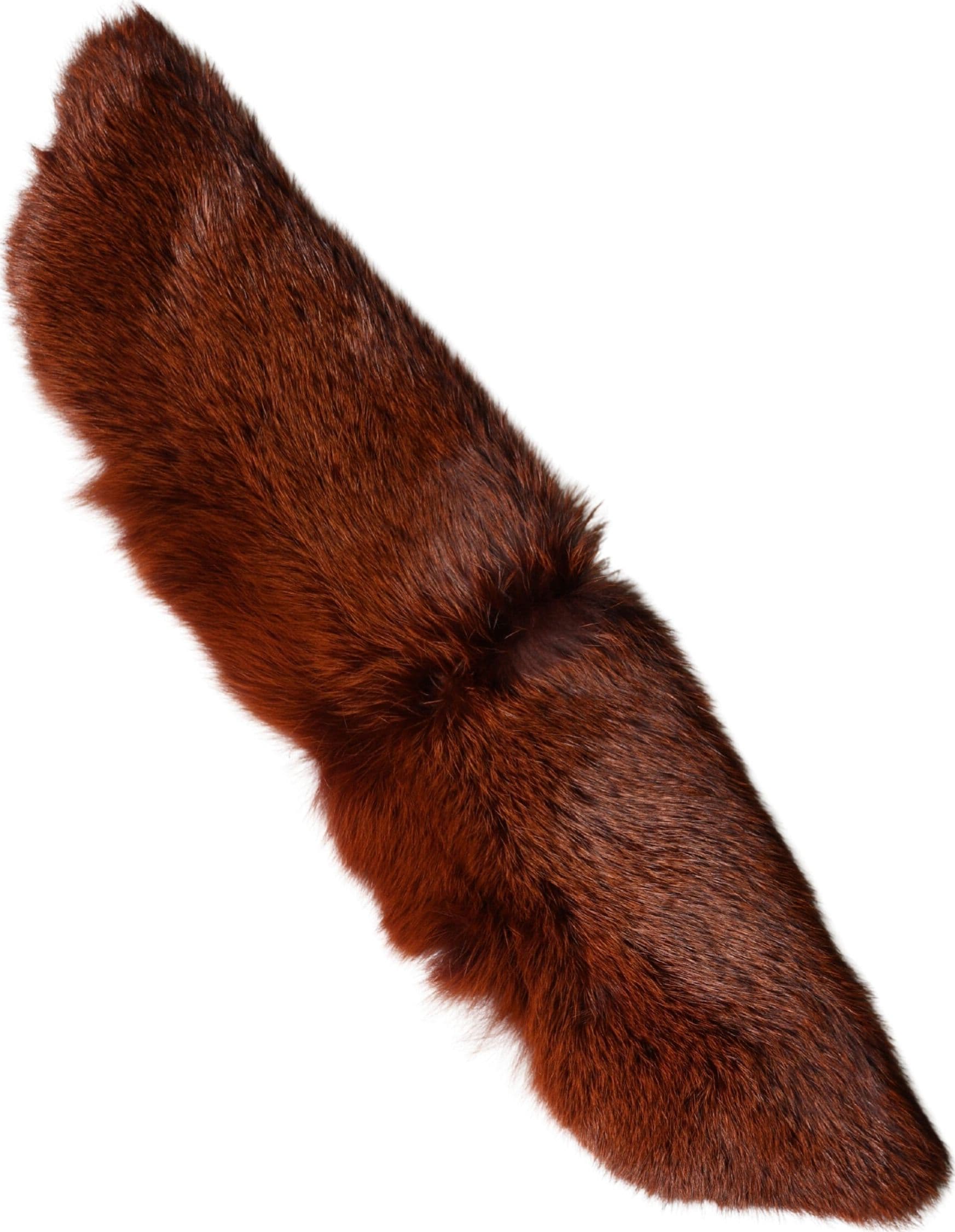 Brown Mink Fur Collar Women Neck Wrap 60cm x 14cm  Scarf - 7