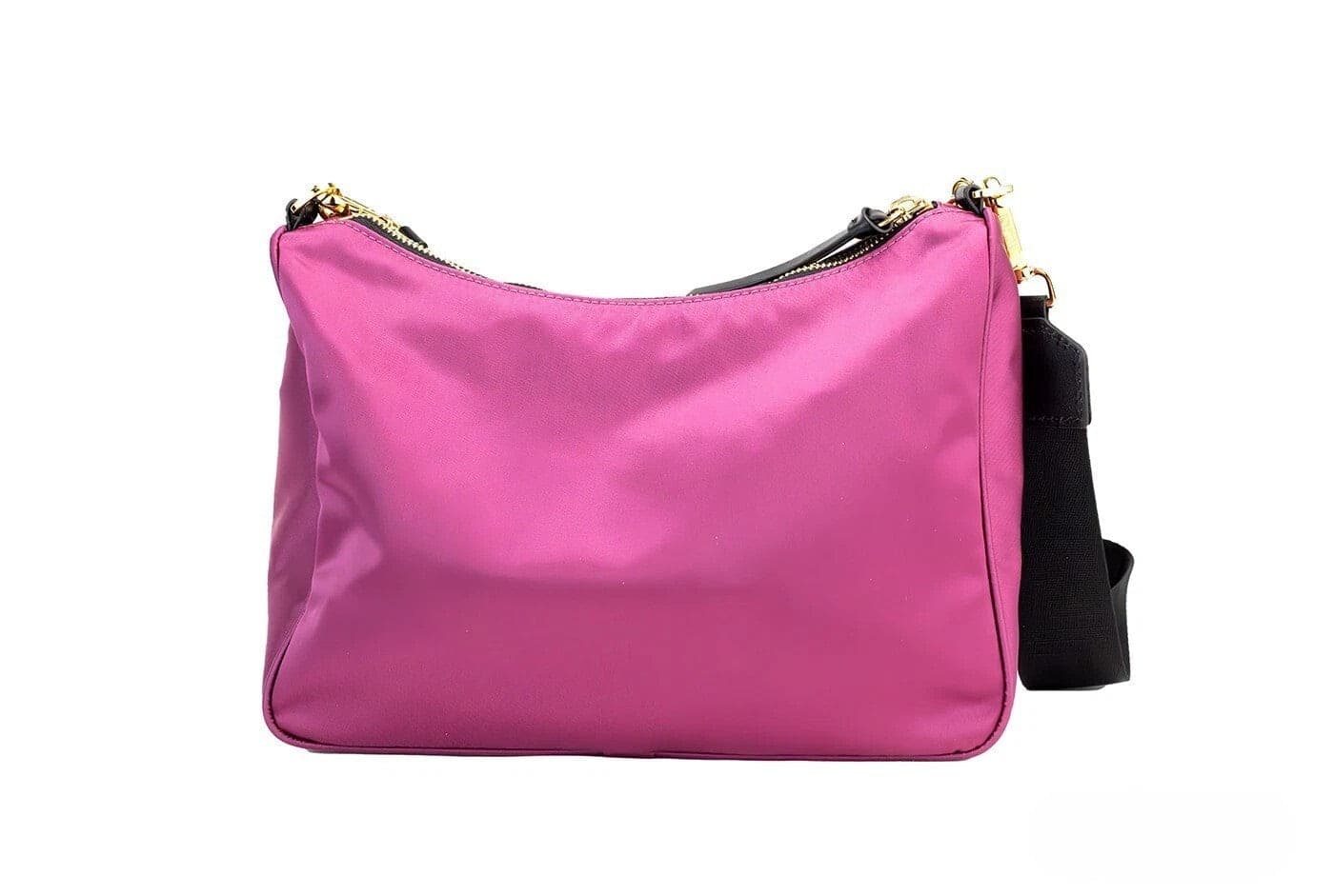 Versace Small Dahlia Nylon Fabric Medusa Pendant Crossbody Shoulder Purse Bag - 3