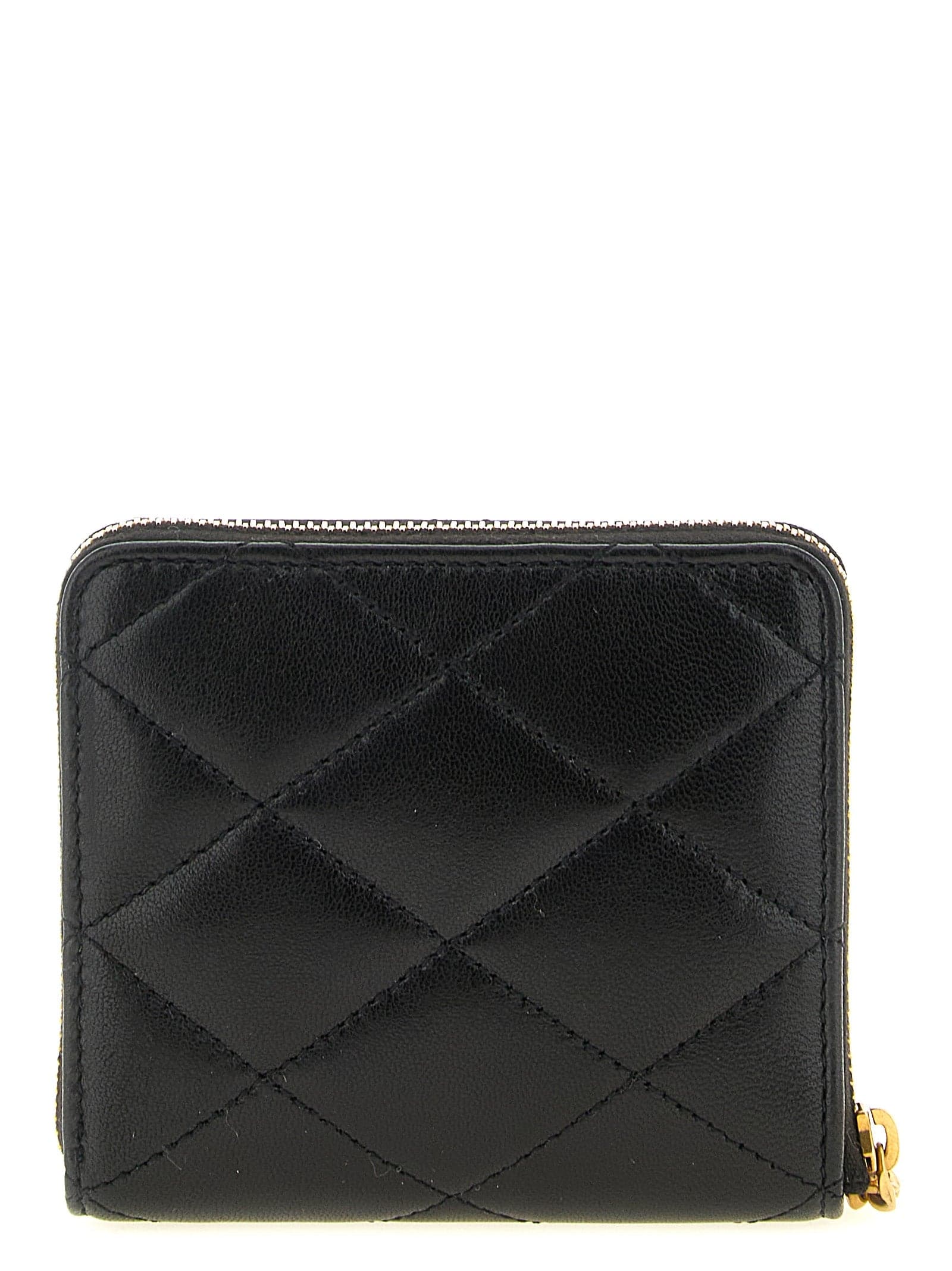 Black Lamb Leather Cardholder - 2