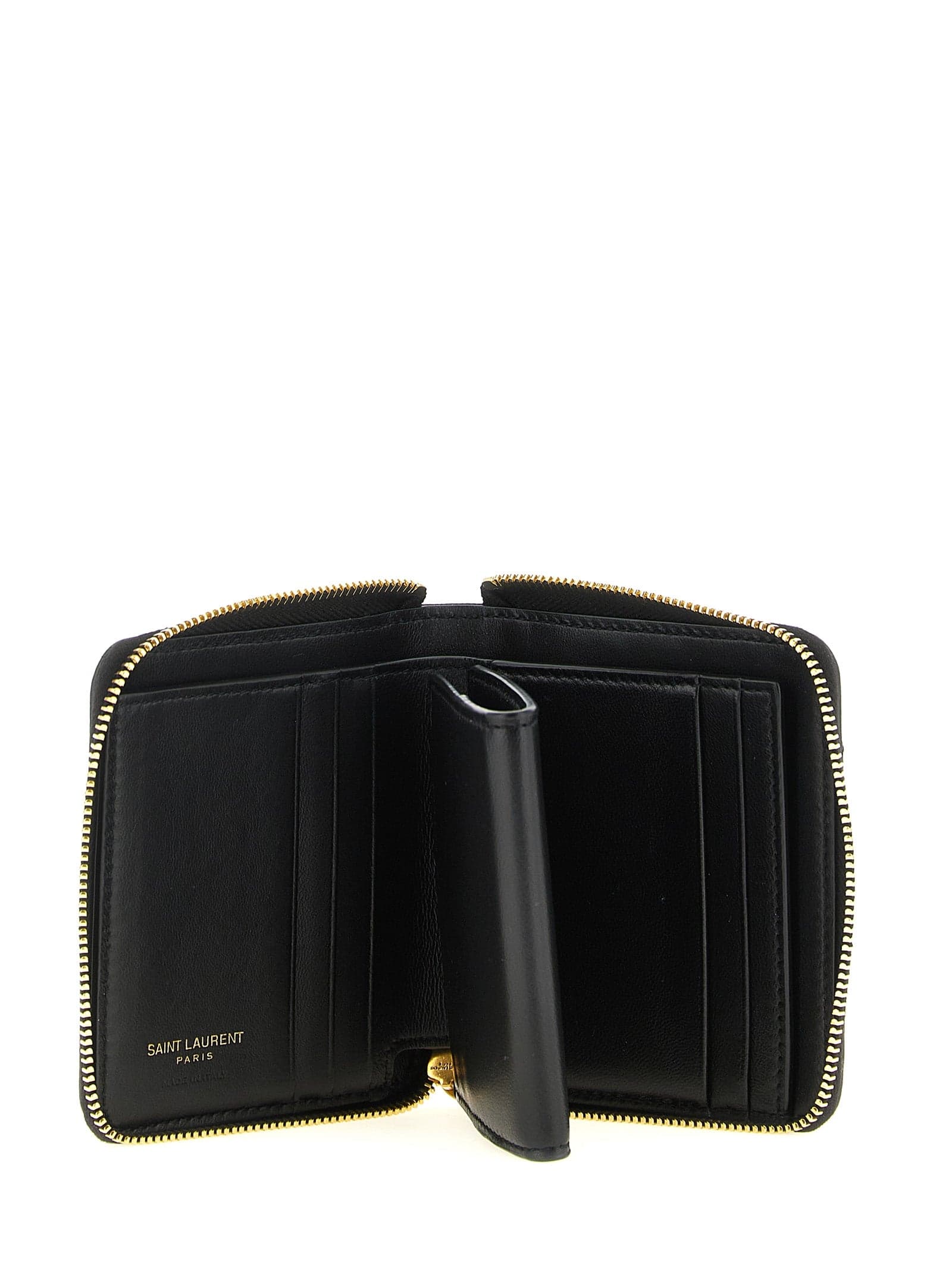 Black Lamb Leather Cardholder - 3
