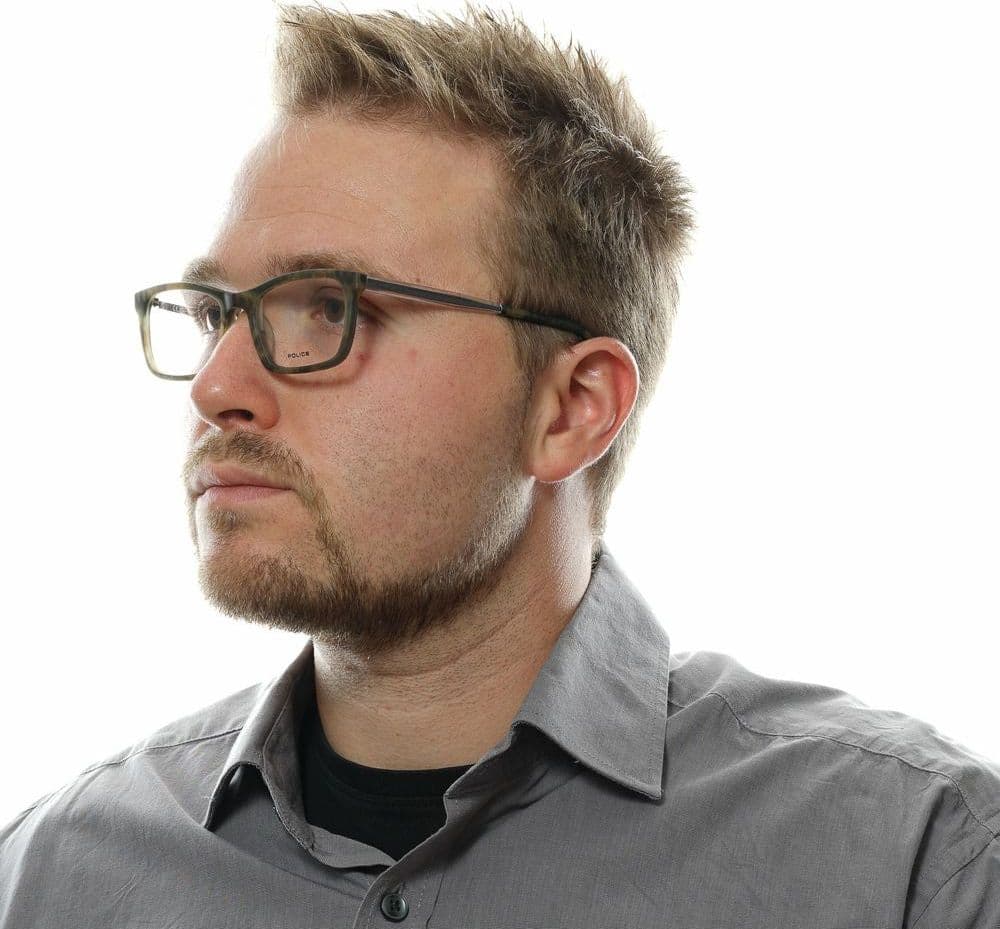 Bicolor Plastic Glasses (Frames) - 4
