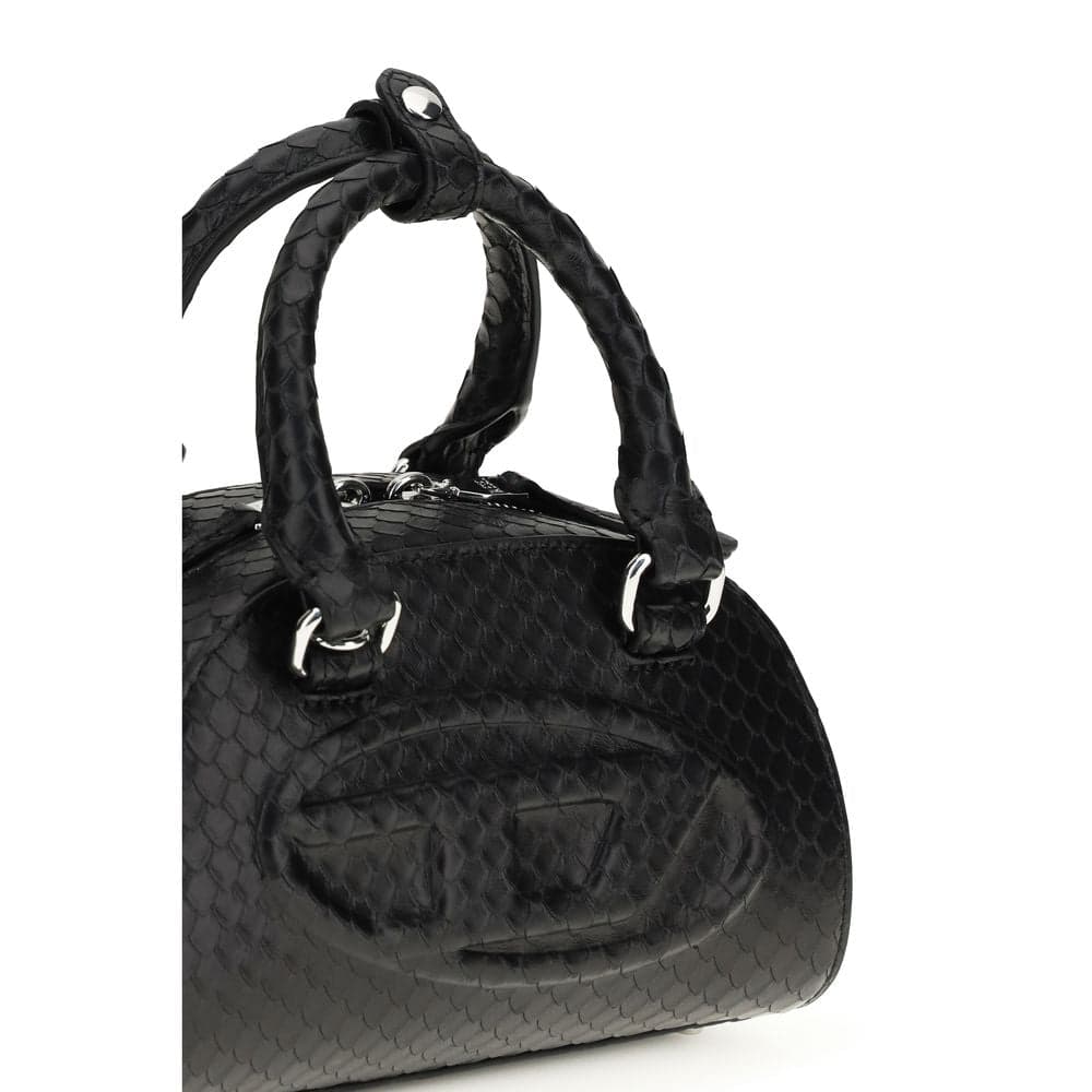 Black Calf Leather Bos Taurus Handbag - 4