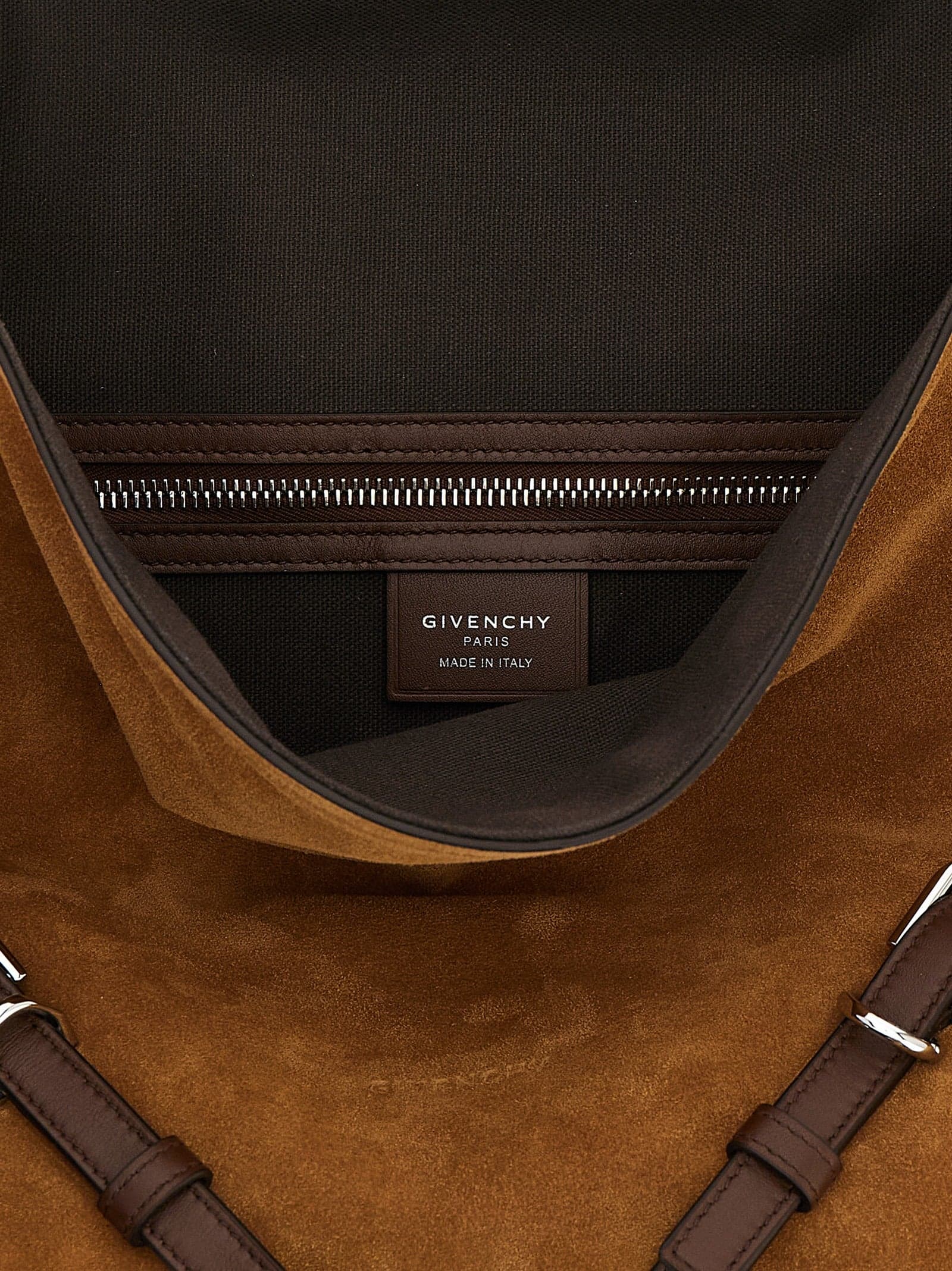 Brown Calfskin Shoulder Bag - 4