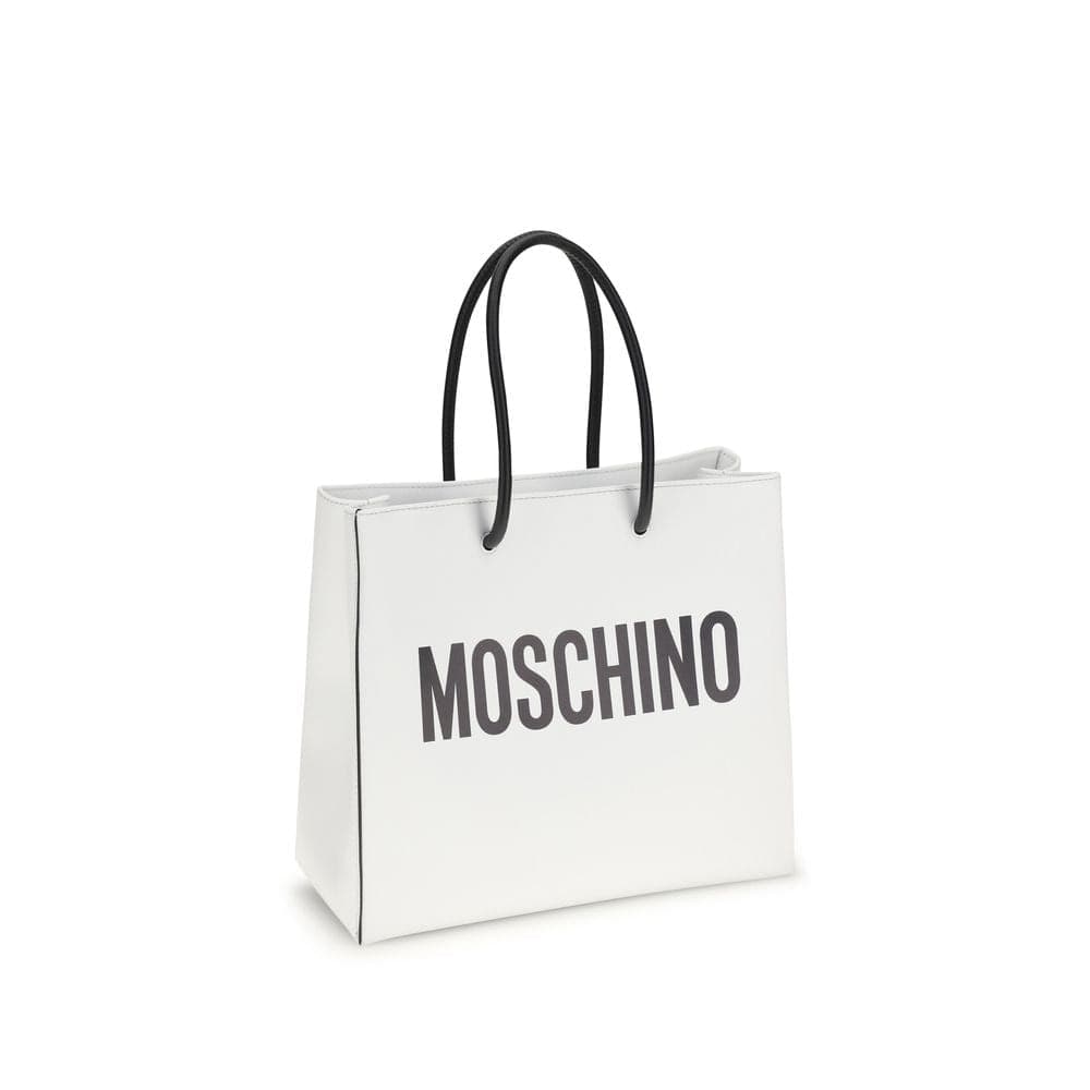White Calf Leather Bos Taurus Handbag - 3