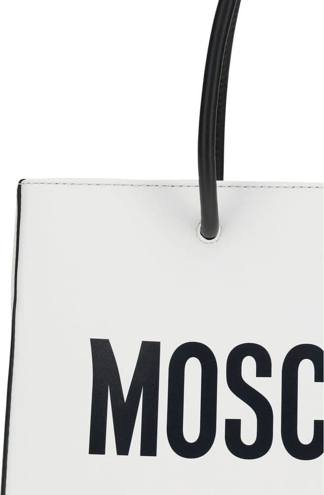 White Calf Leather Bos Taurus Handbag - 4