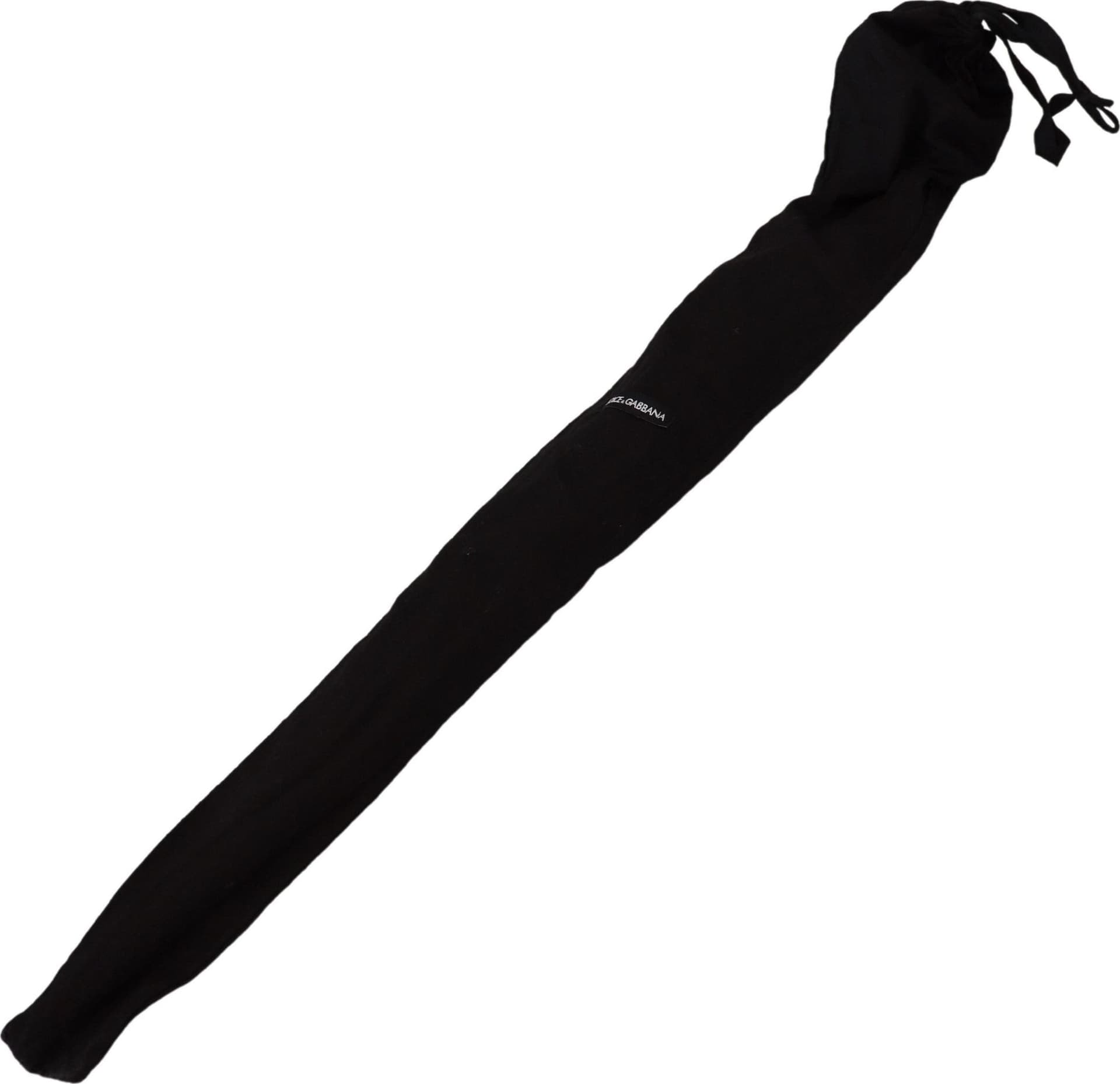 Brown Striped Leather Handle Collapsible Sartoria Umbrella - 3