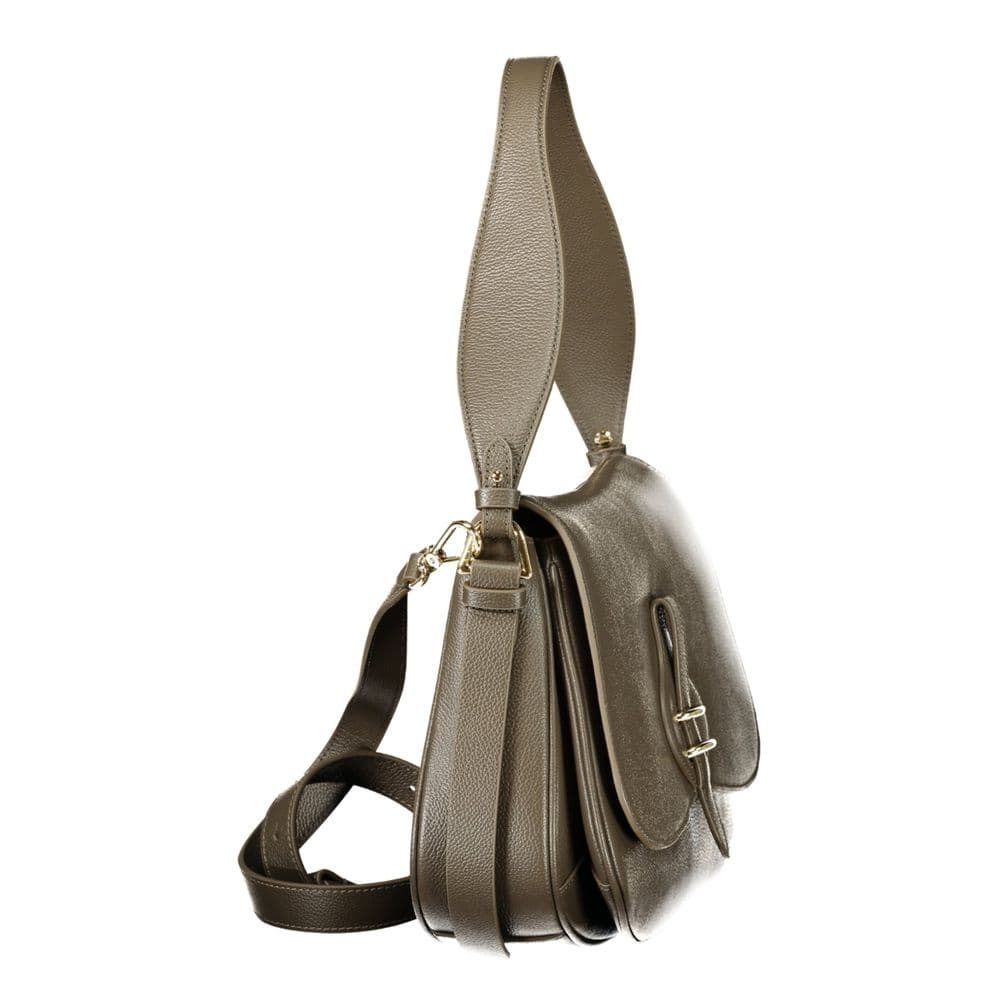 Brown Leather Handbag - 3